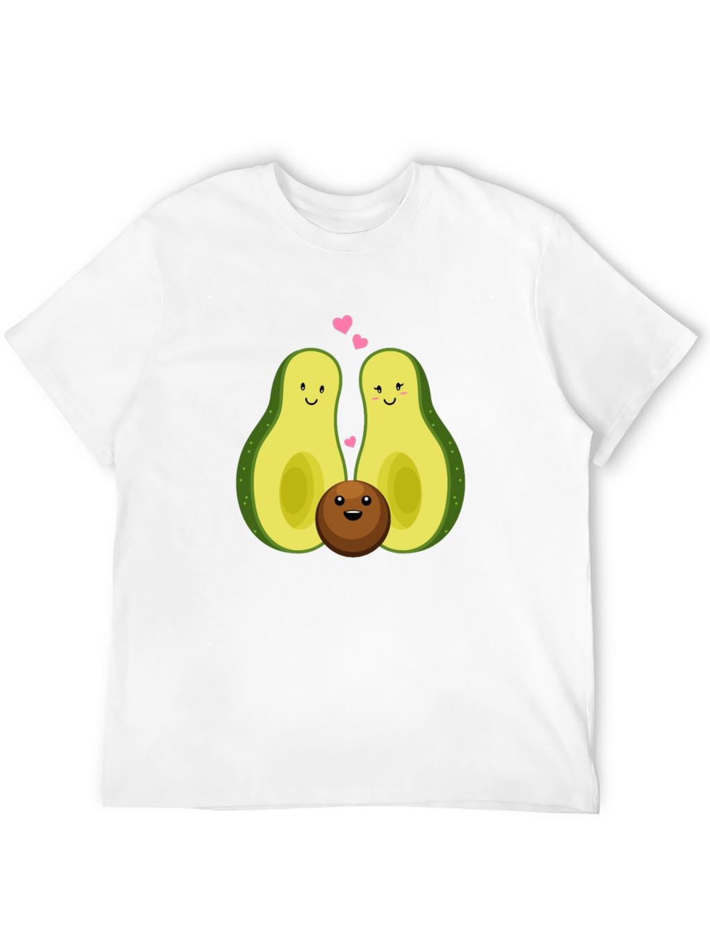 Avocado Family Graphic Tee - Black