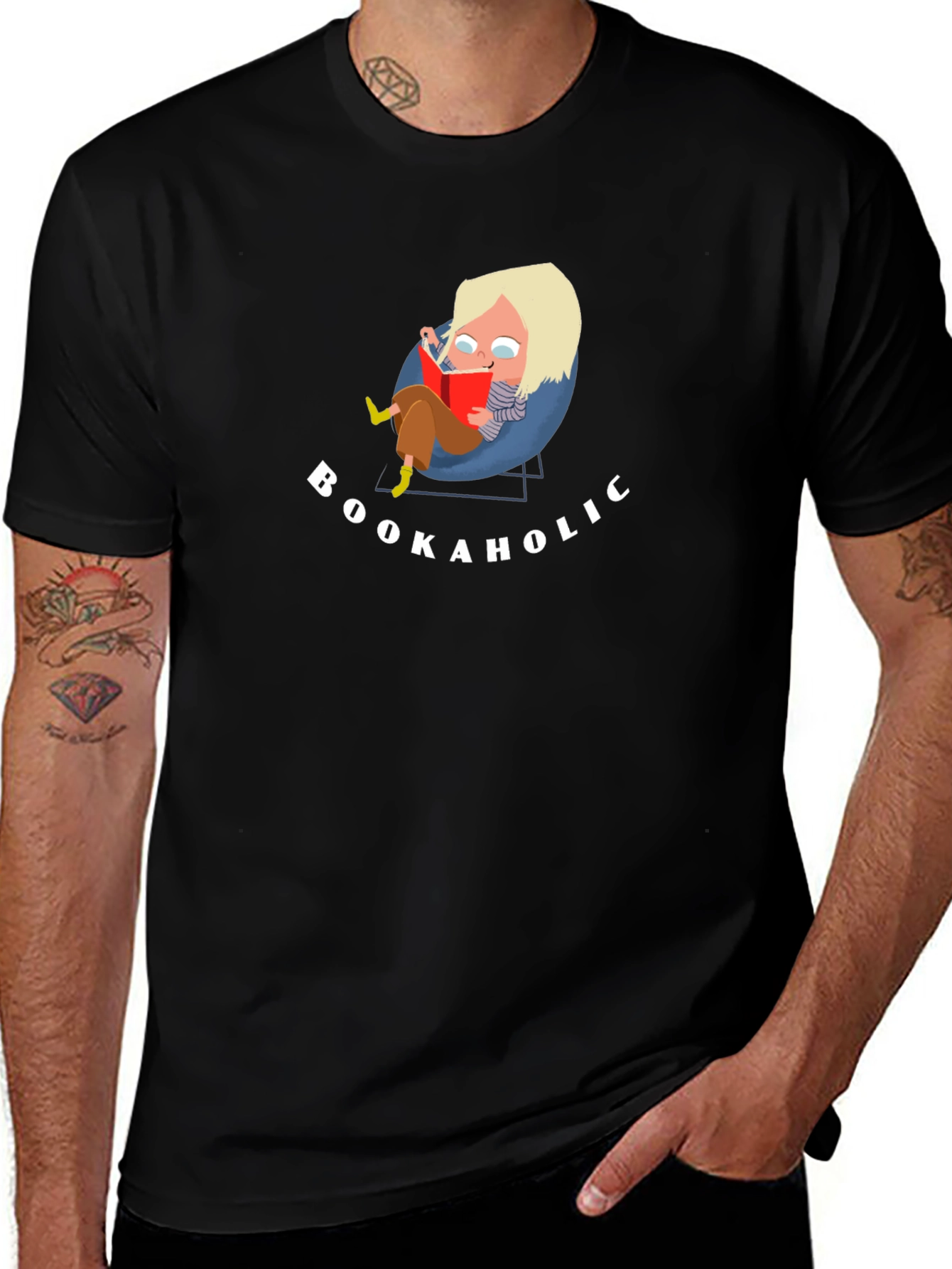 Bookaholic Graphic Tee