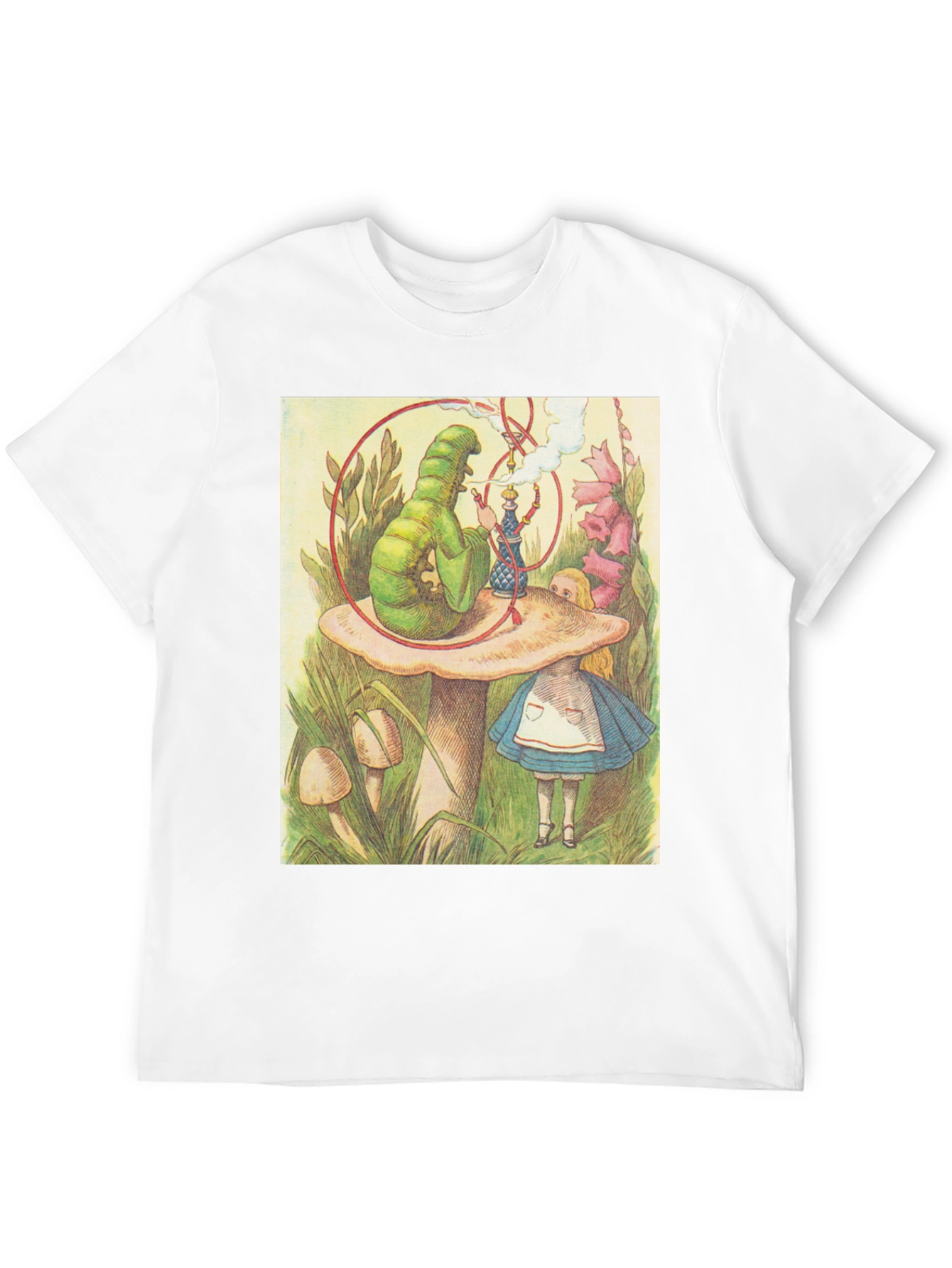 Alice in Wonderland Caterpillar Hookah T-Shirt