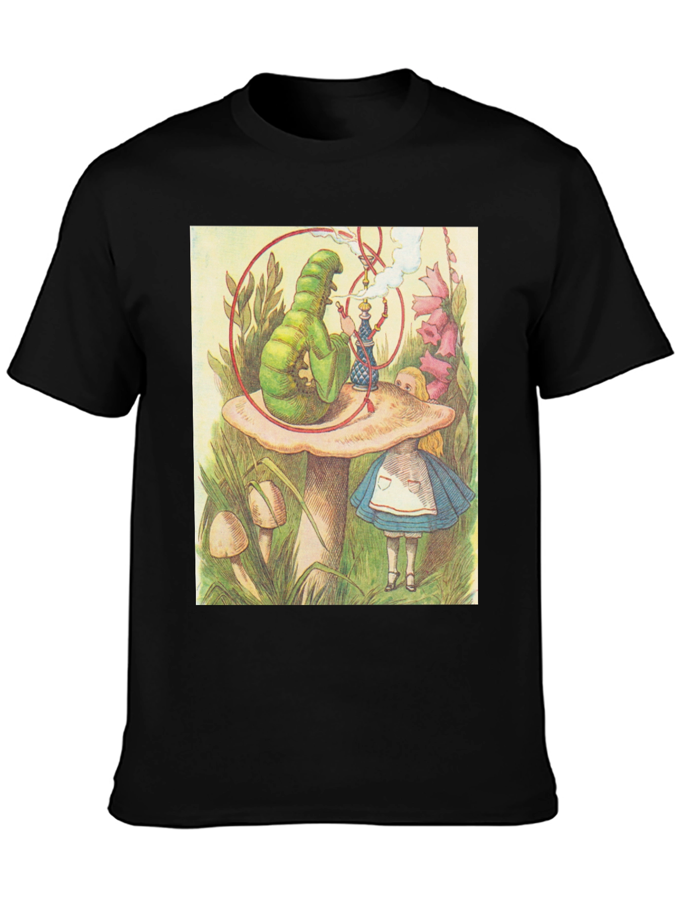 Alice in Wonderland Caterpillar Hookah T-Shirt