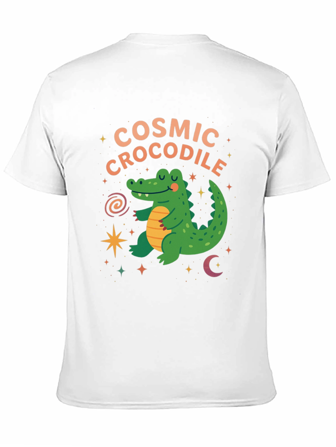 Cosmic Crocodile Graphic Tee -  Stylish & Fun