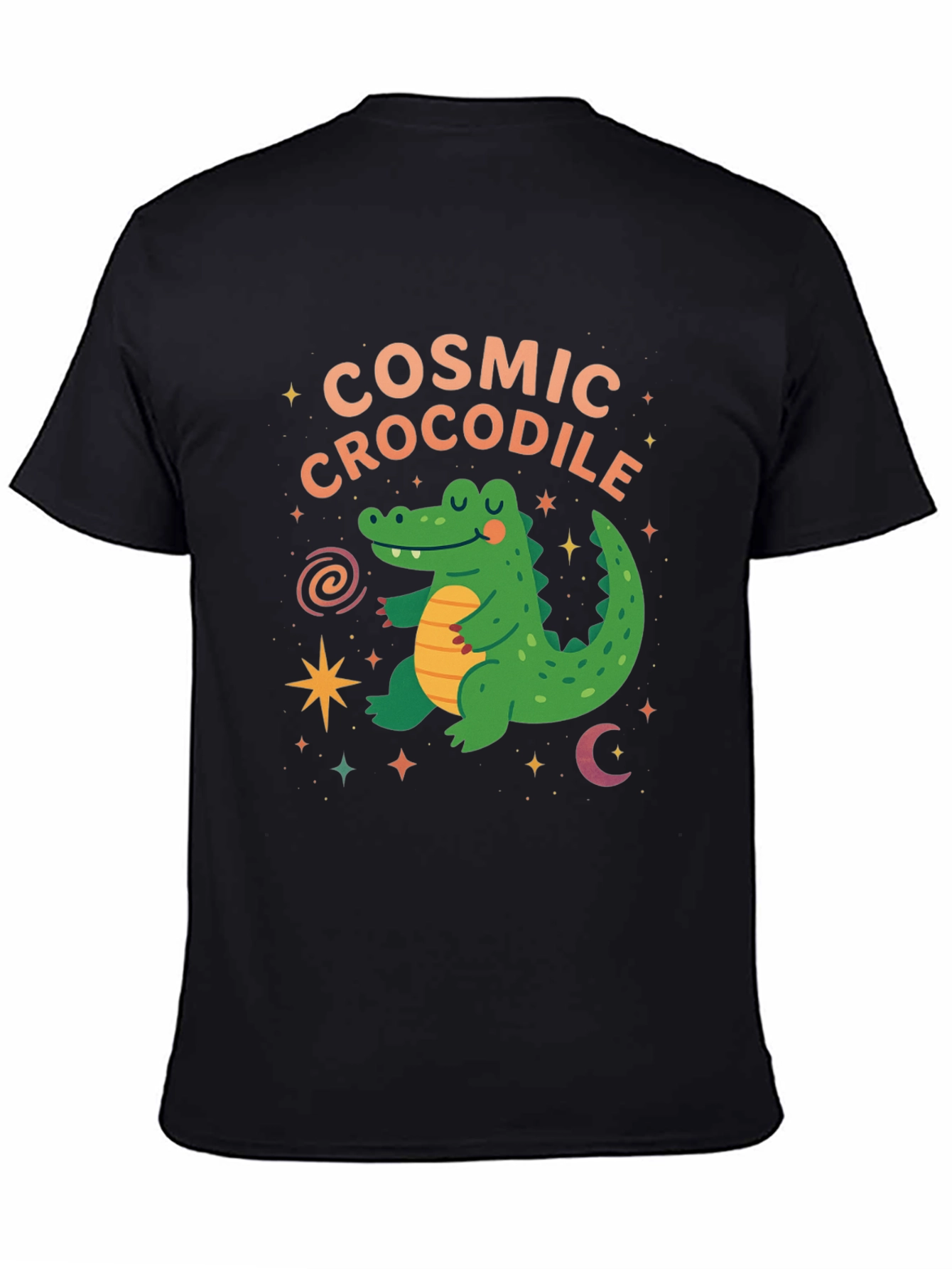 Cosmic Crocodile Graphic Tee -  Stylish & Fun