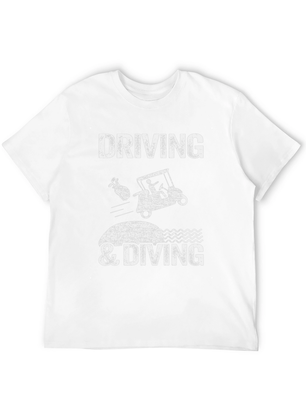 Driving & Diving Funny Golf T-Shirt