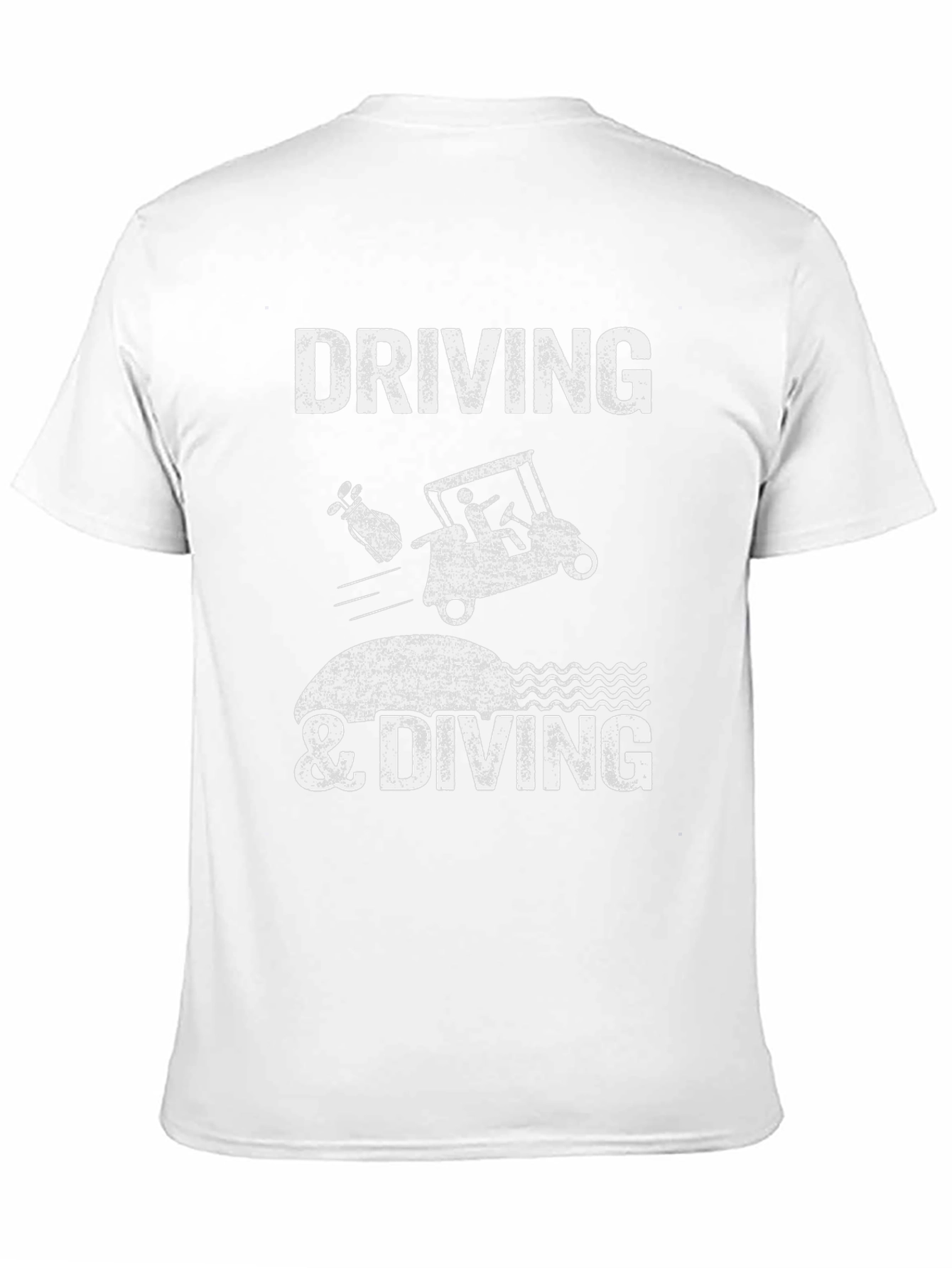 Driving & Diving Funny Golf T-Shirt