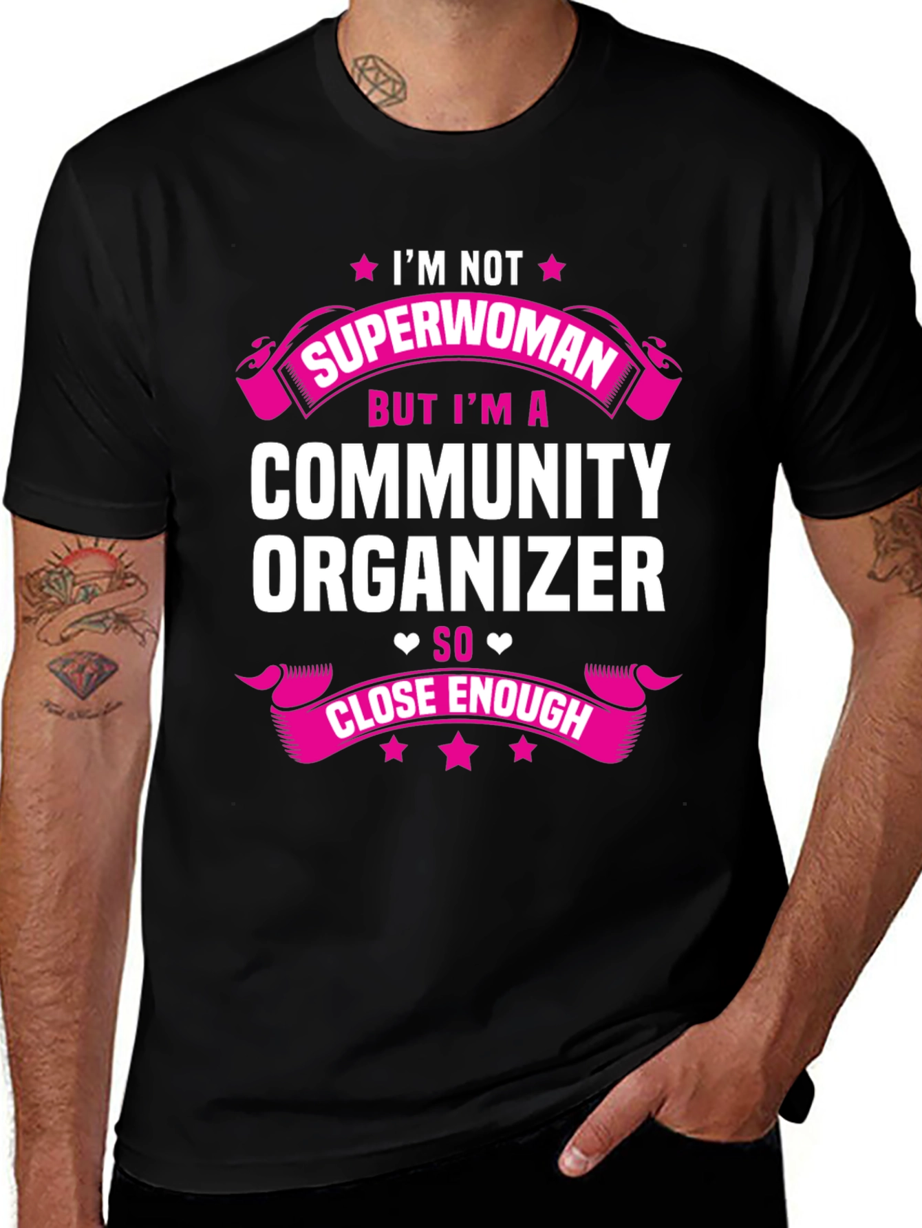Community Organizer T-Shirt - Not Superwoman Tee