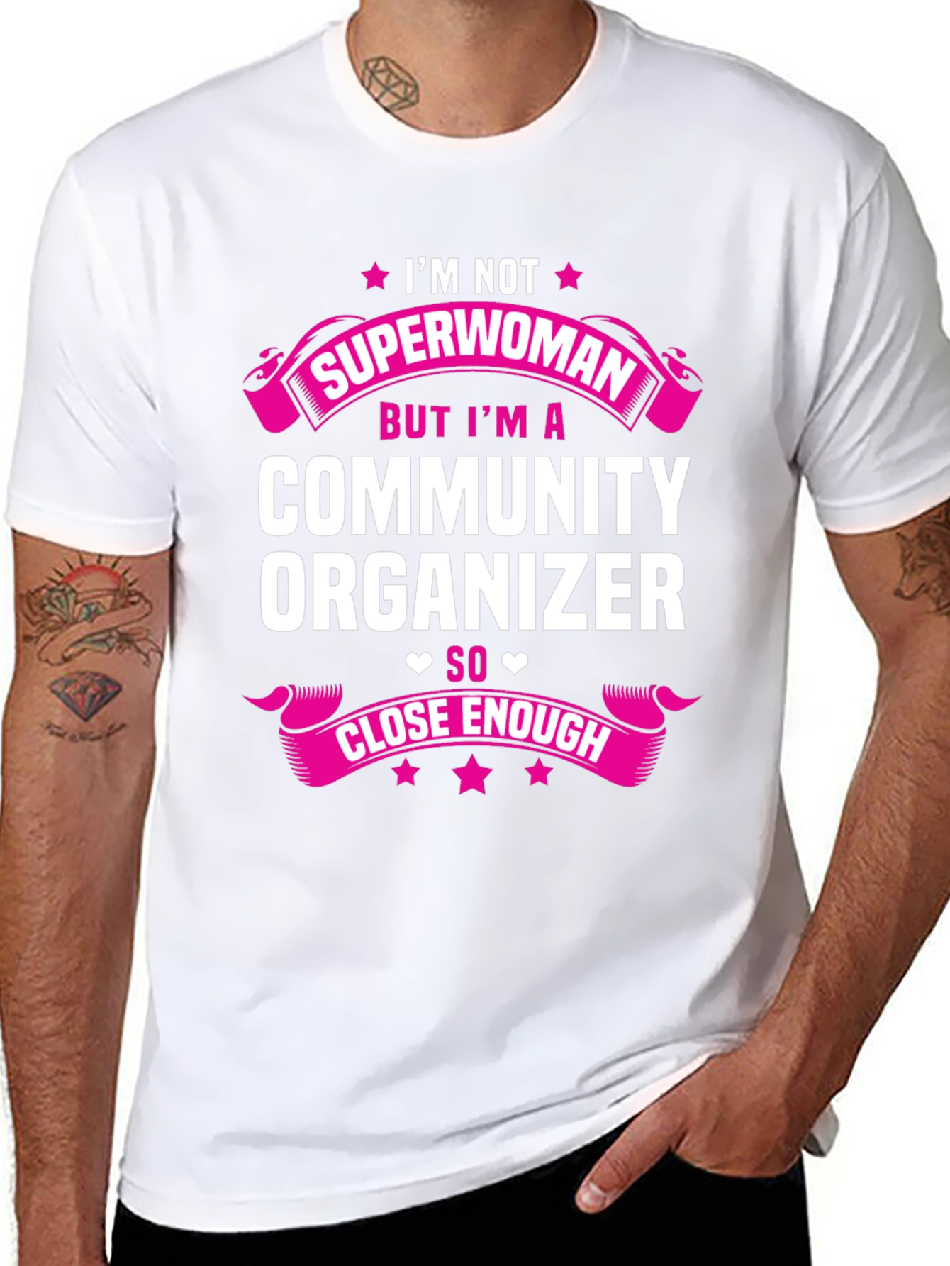 Community Organizer T-Shirt - Not Superwoman Tee