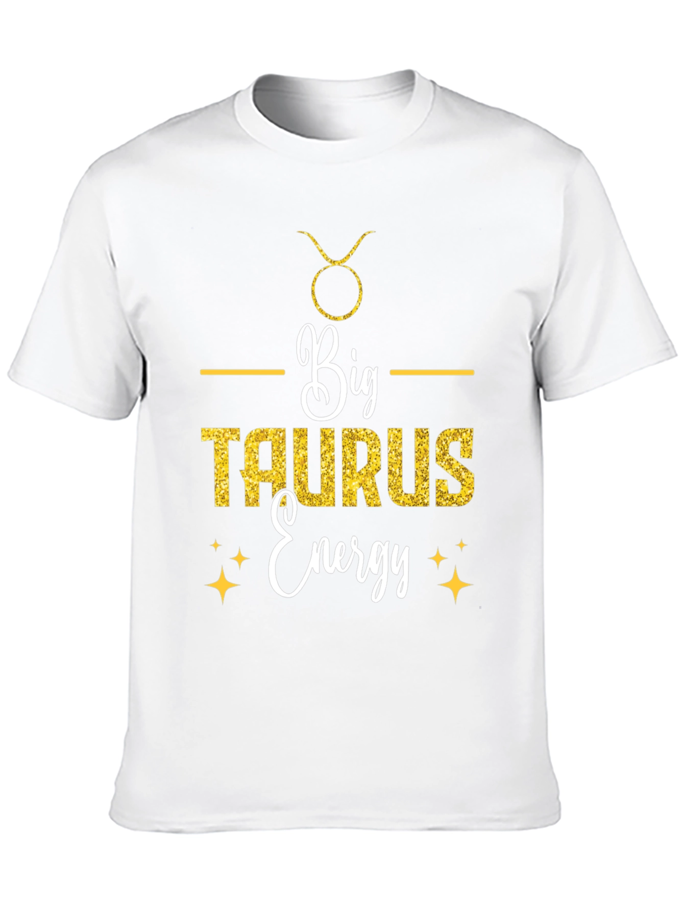 Big Taurus Energy Graphic Tee - Zodiac Sign Shirt