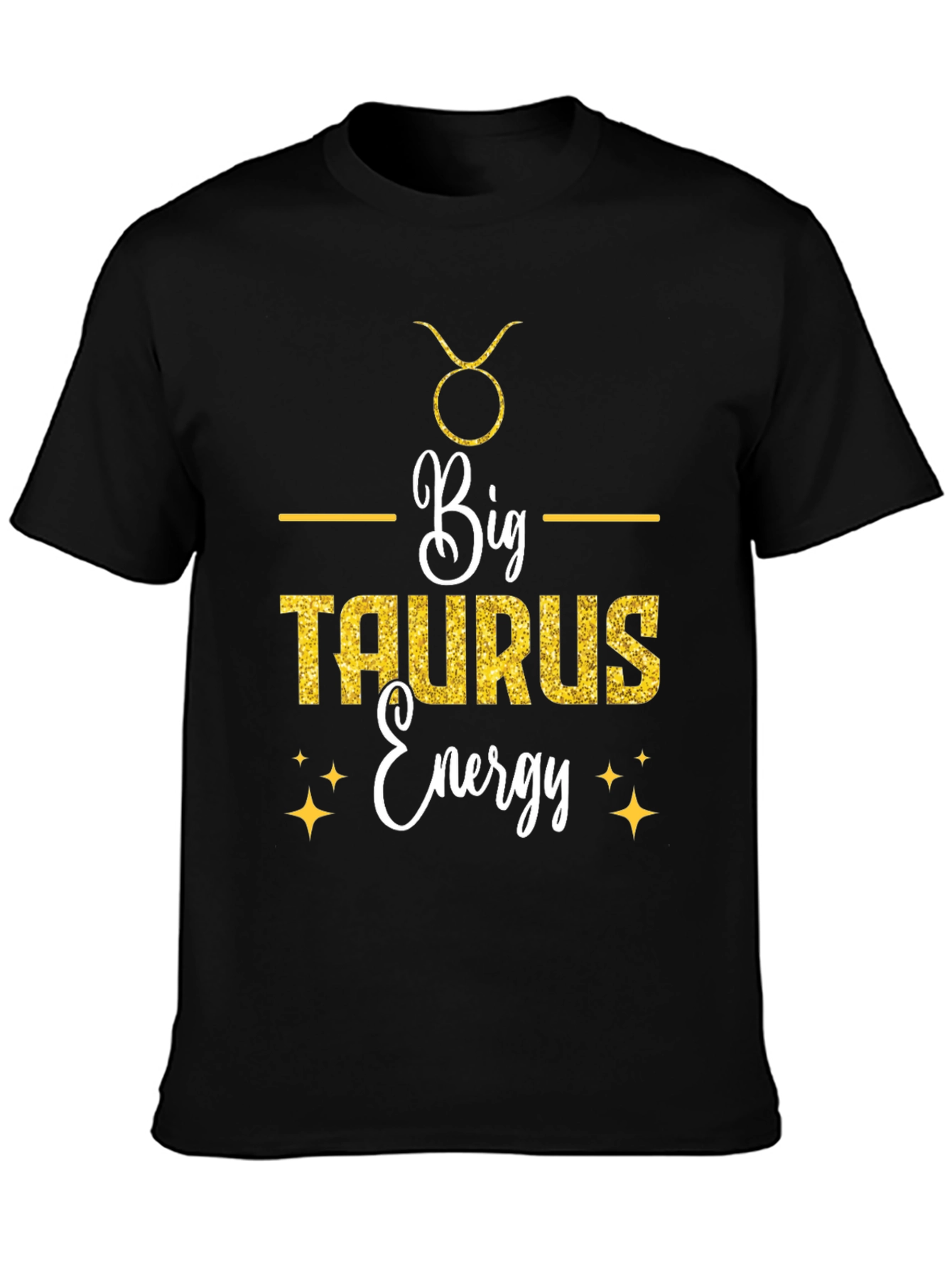 Big Taurus Energy Graphic Tee - Zodiac Sign Shirt