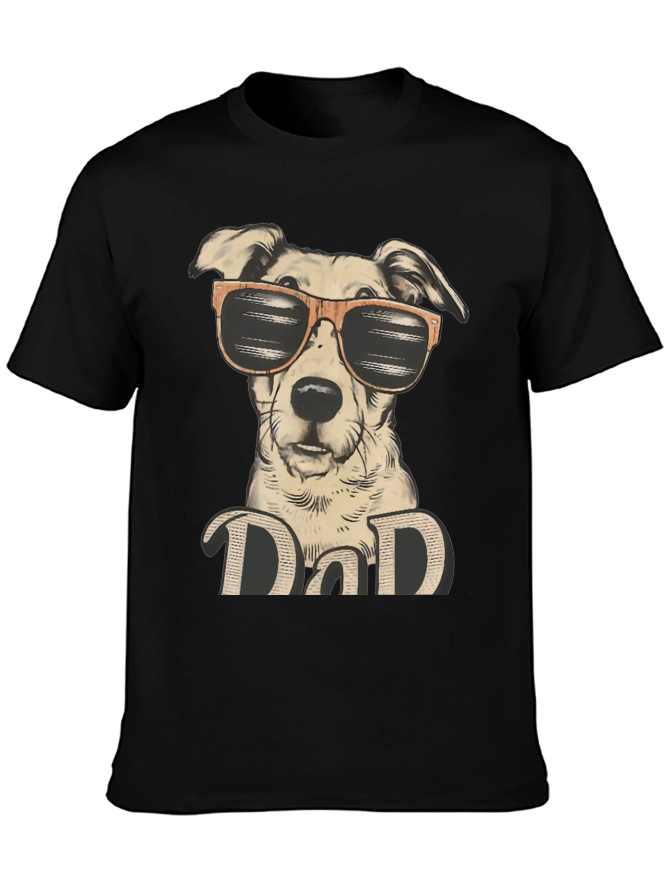 Cool Dog Dad Graphic T-Shirt