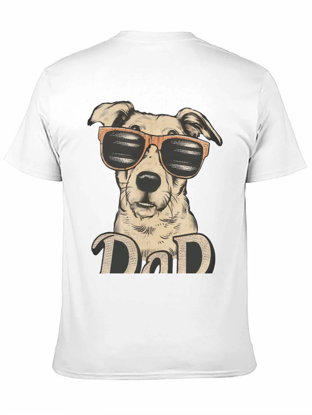 Cool Dog Dad Graphic T-Shirt