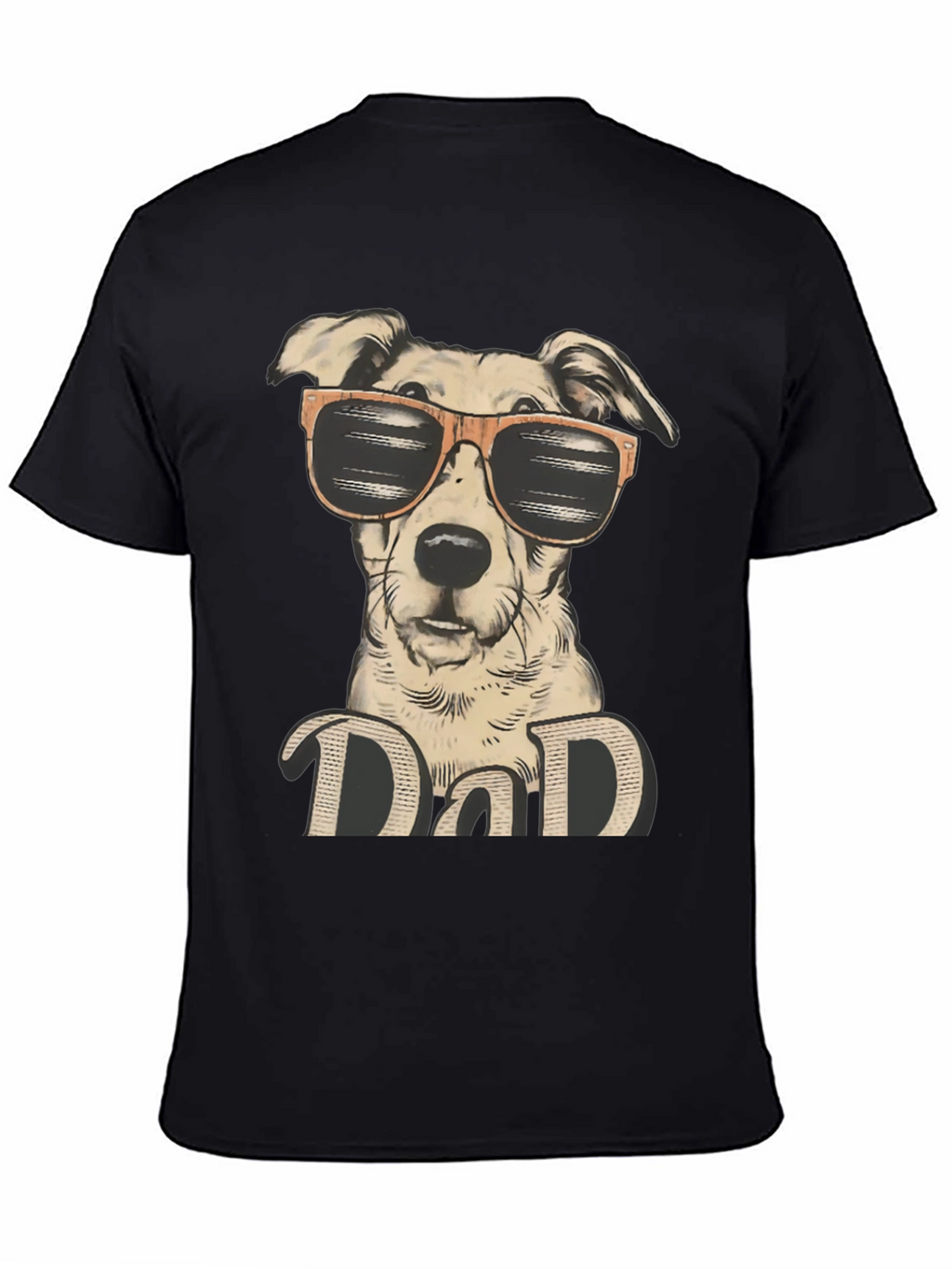 Cool Dog Dad Graphic T-Shirt