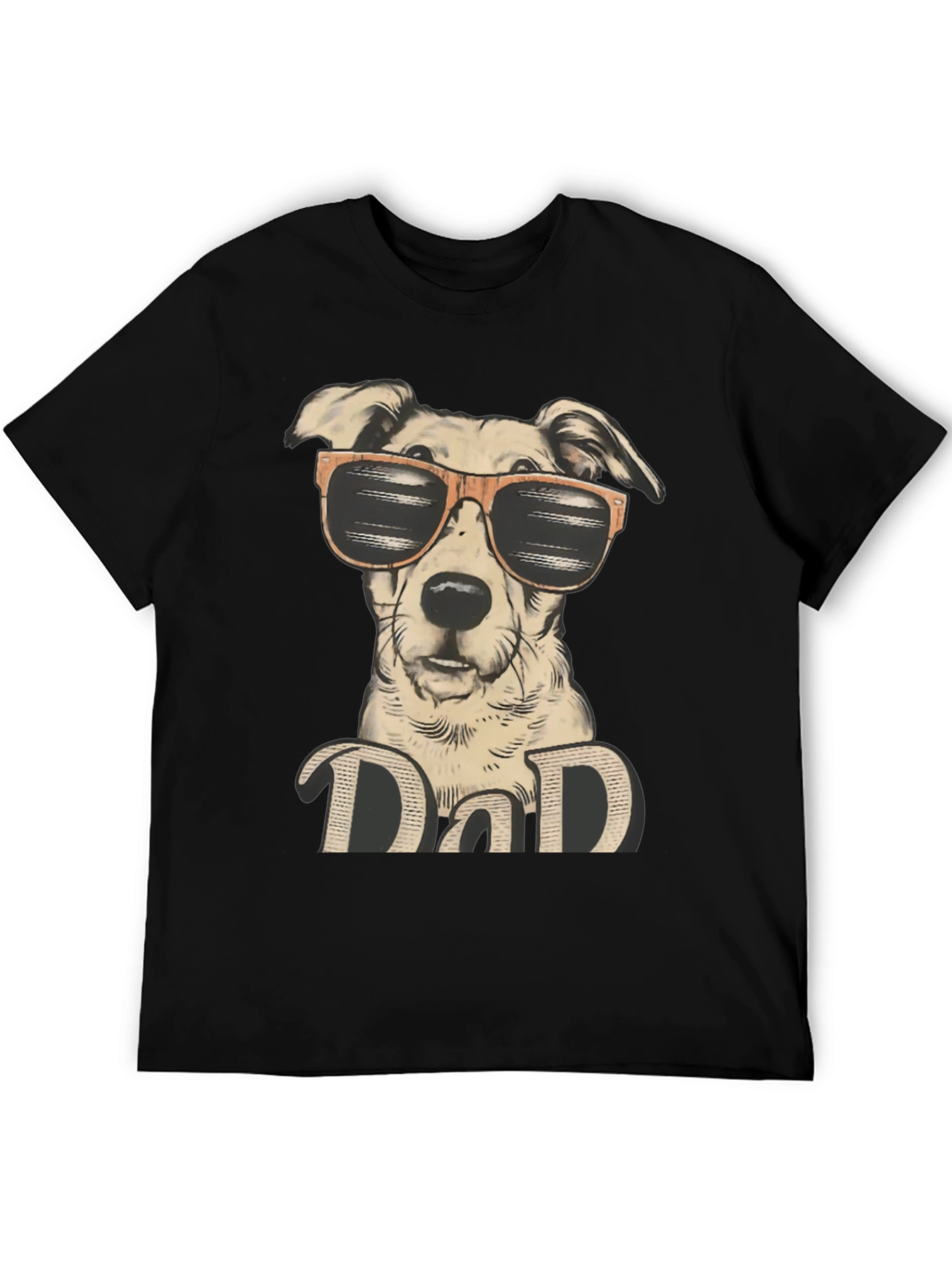 Cool Dog Dad Graphic T-Shirt
