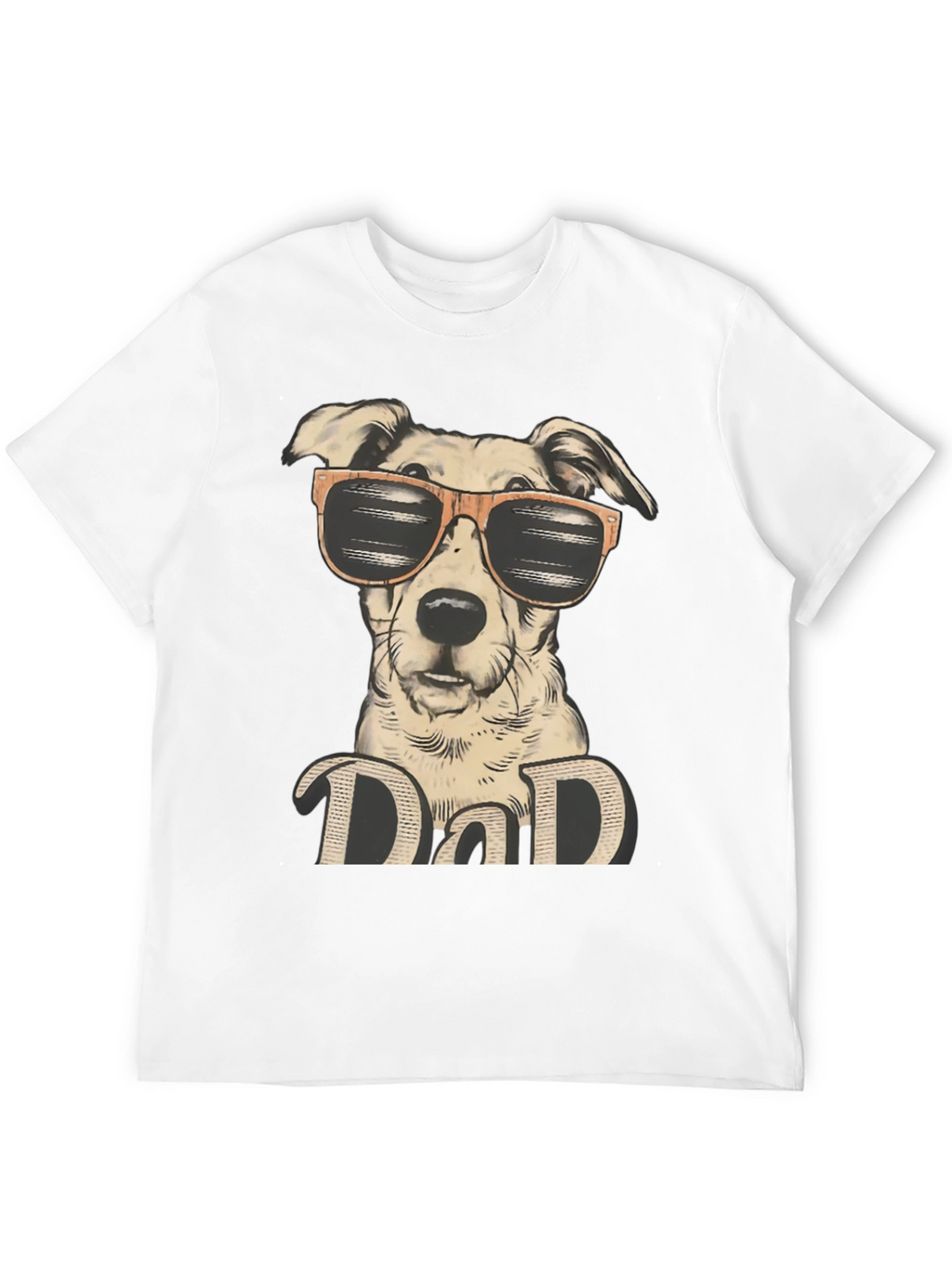 Cool Dog Dad Graphic T-Shirt