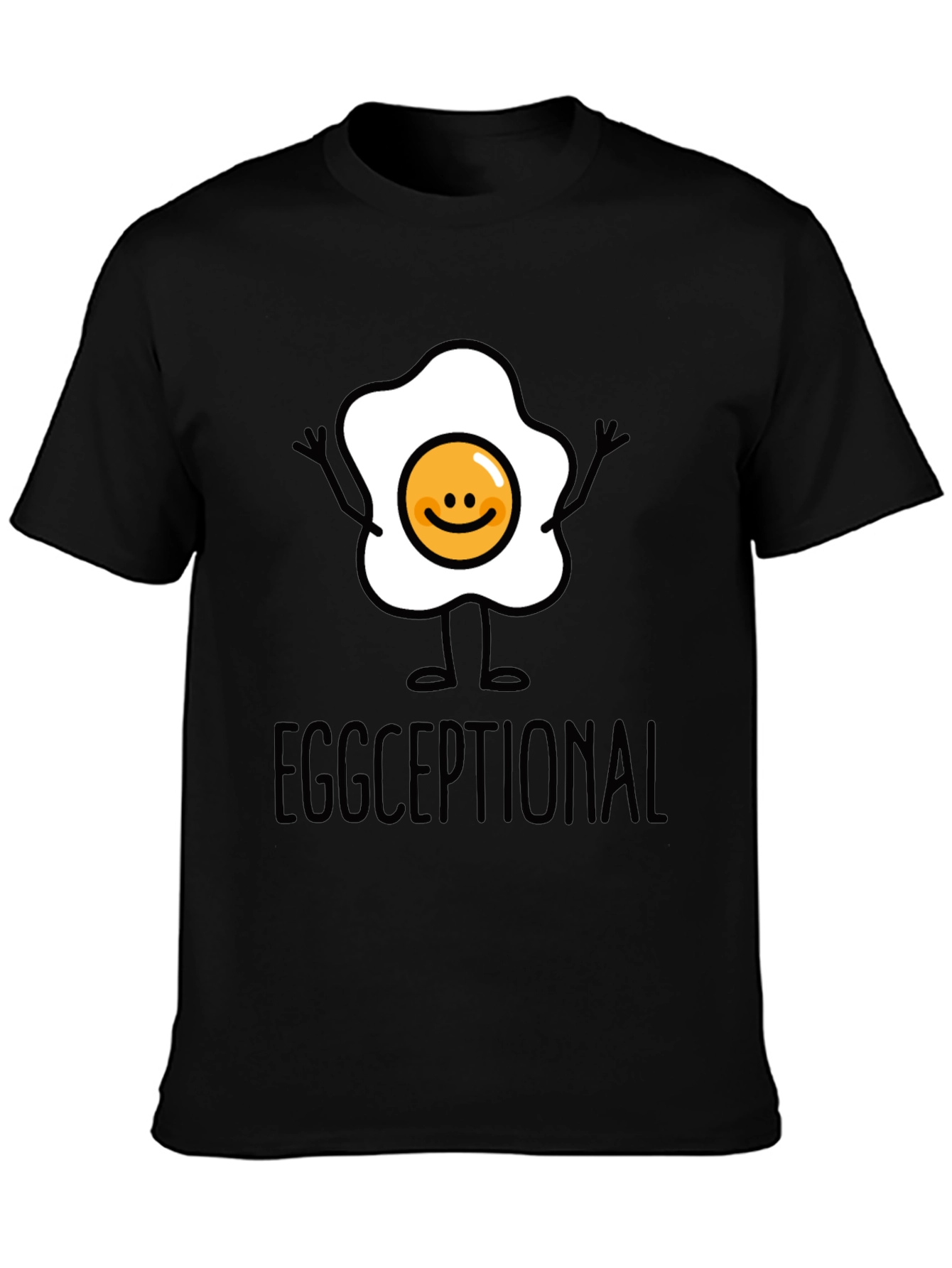 Eggceptional Graphic Tee - Funny Food Pun T-Shirt
