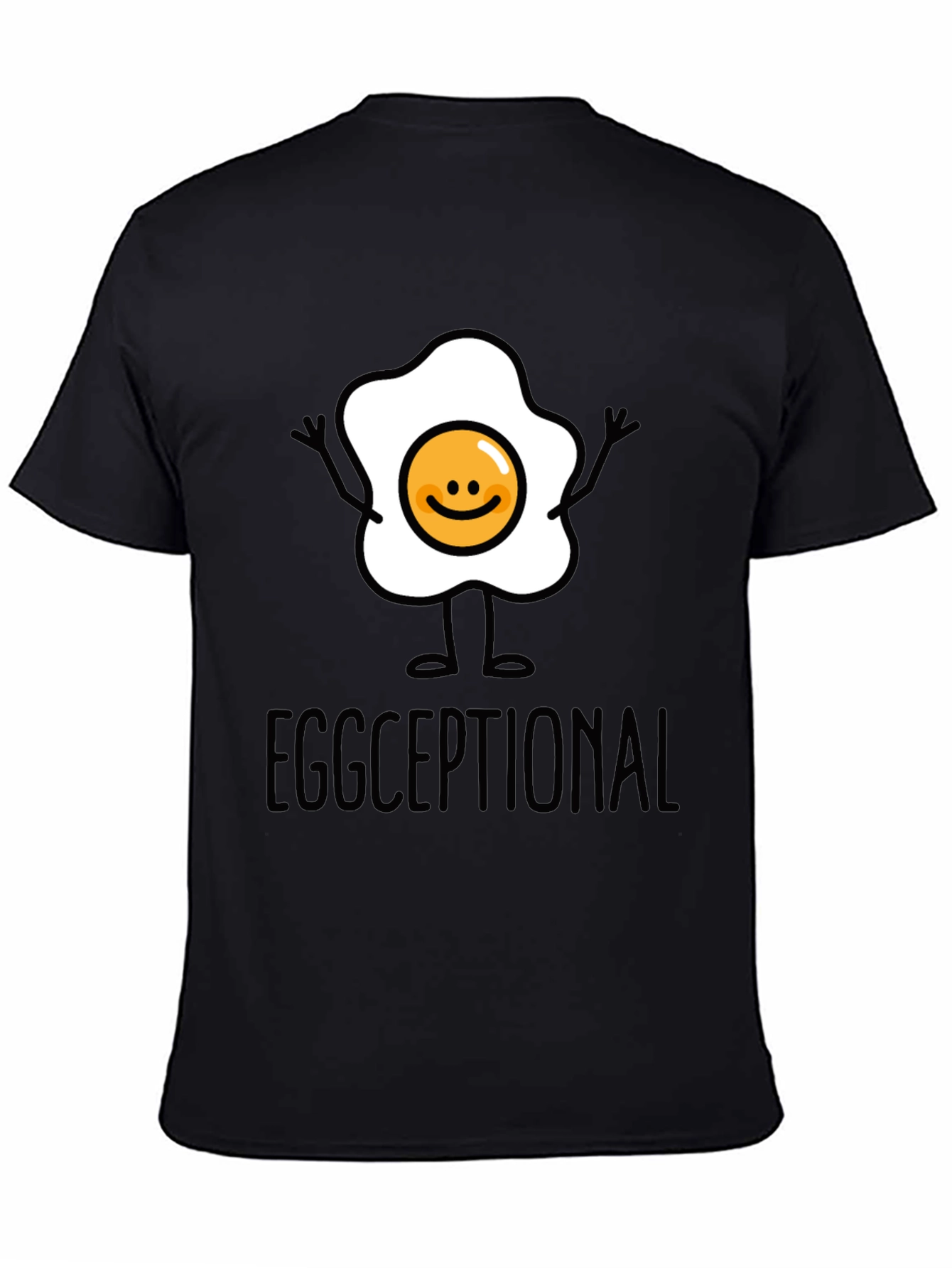 Eggceptional Graphic Tee - Funny Food Pun T-Shirt