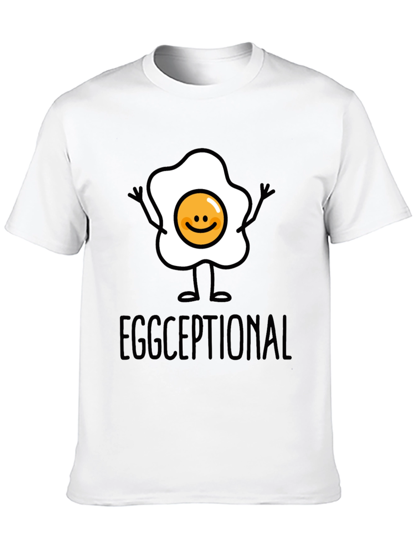 Eggceptional Graphic Tee - Funny Food Pun T-Shirt