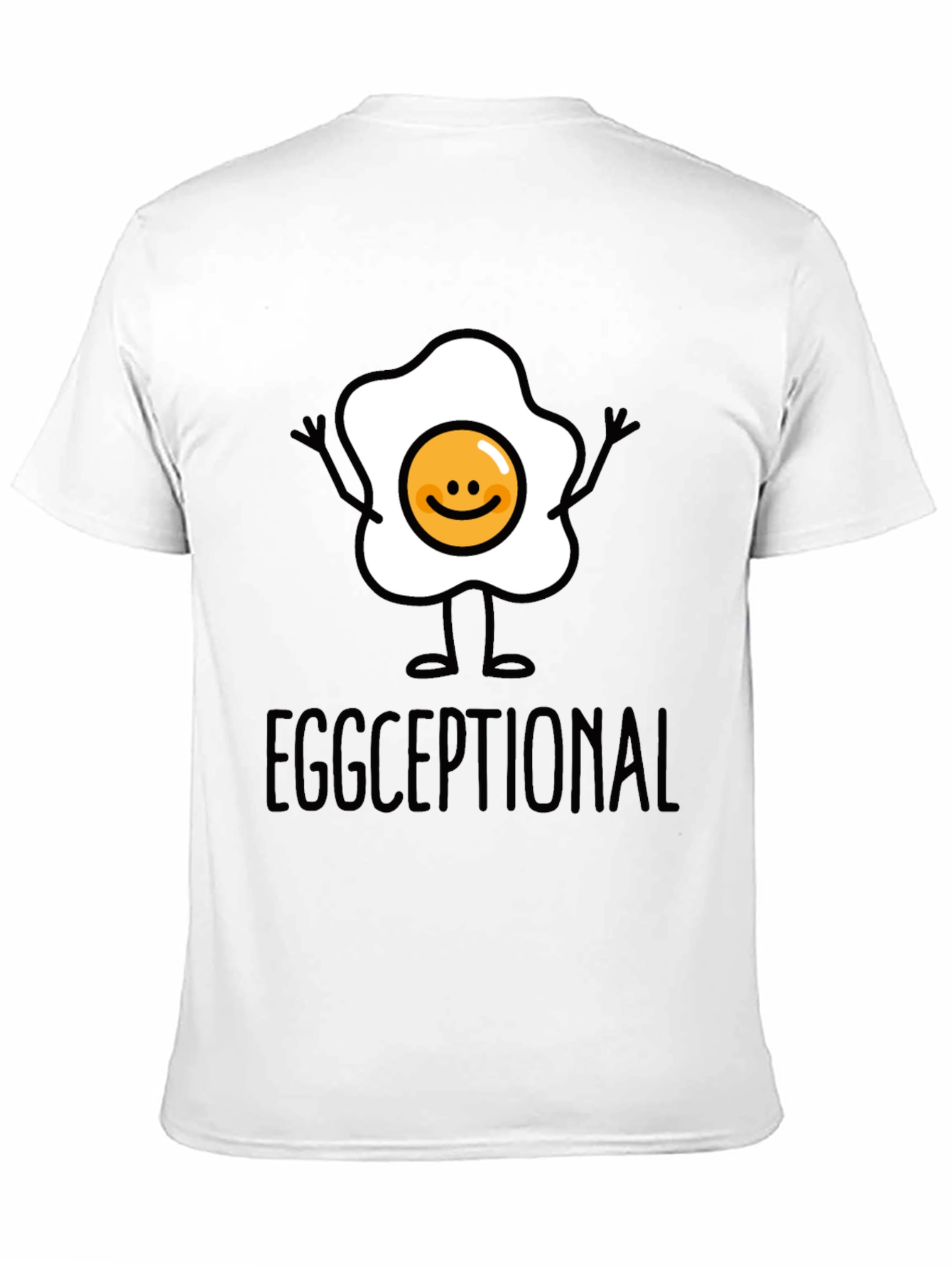 Eggceptional Graphic Tee - Funny Food Pun T-Shirt
