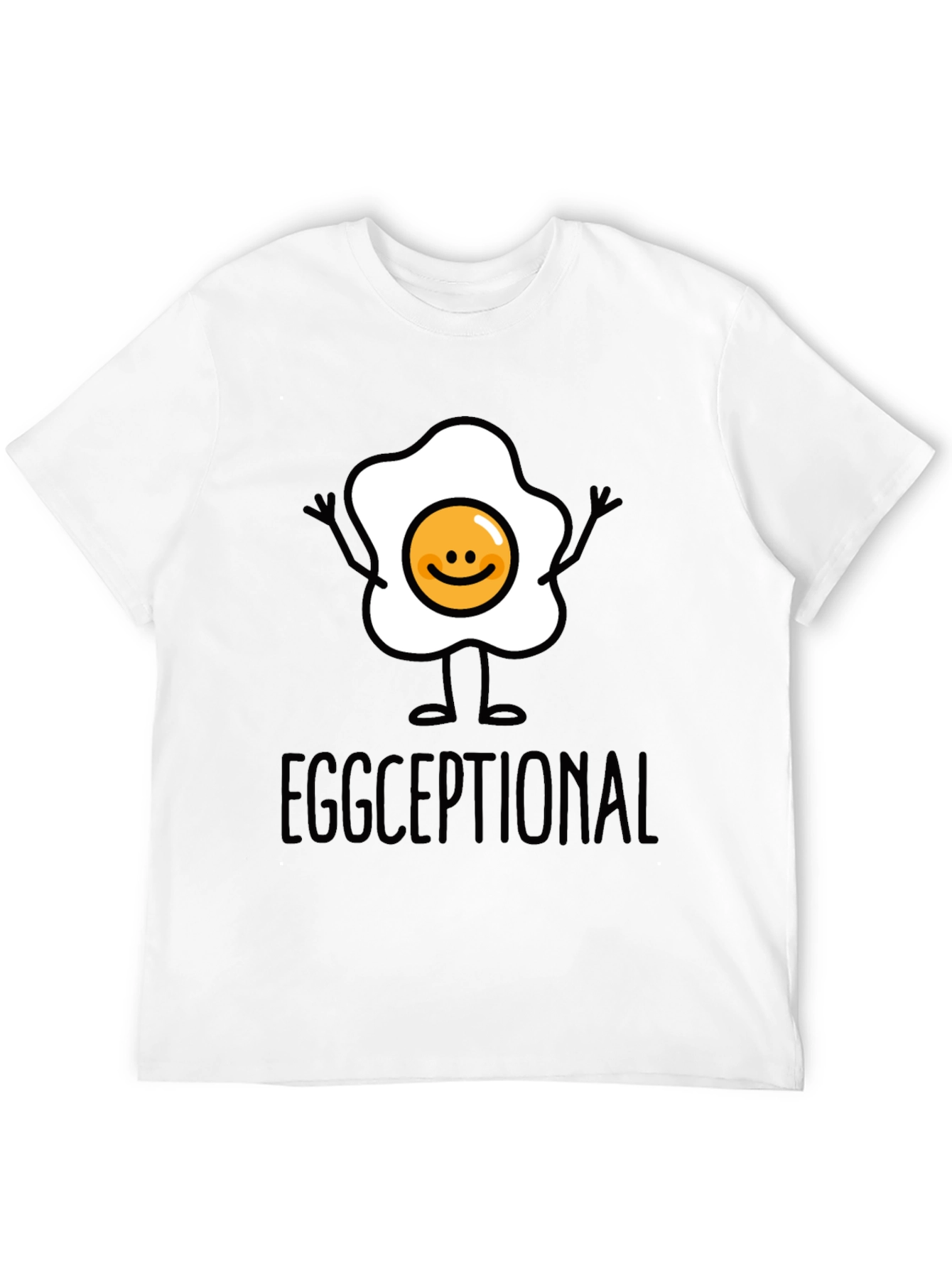 Eggceptional Graphic Tee - Funny Food Pun T-Shirt
