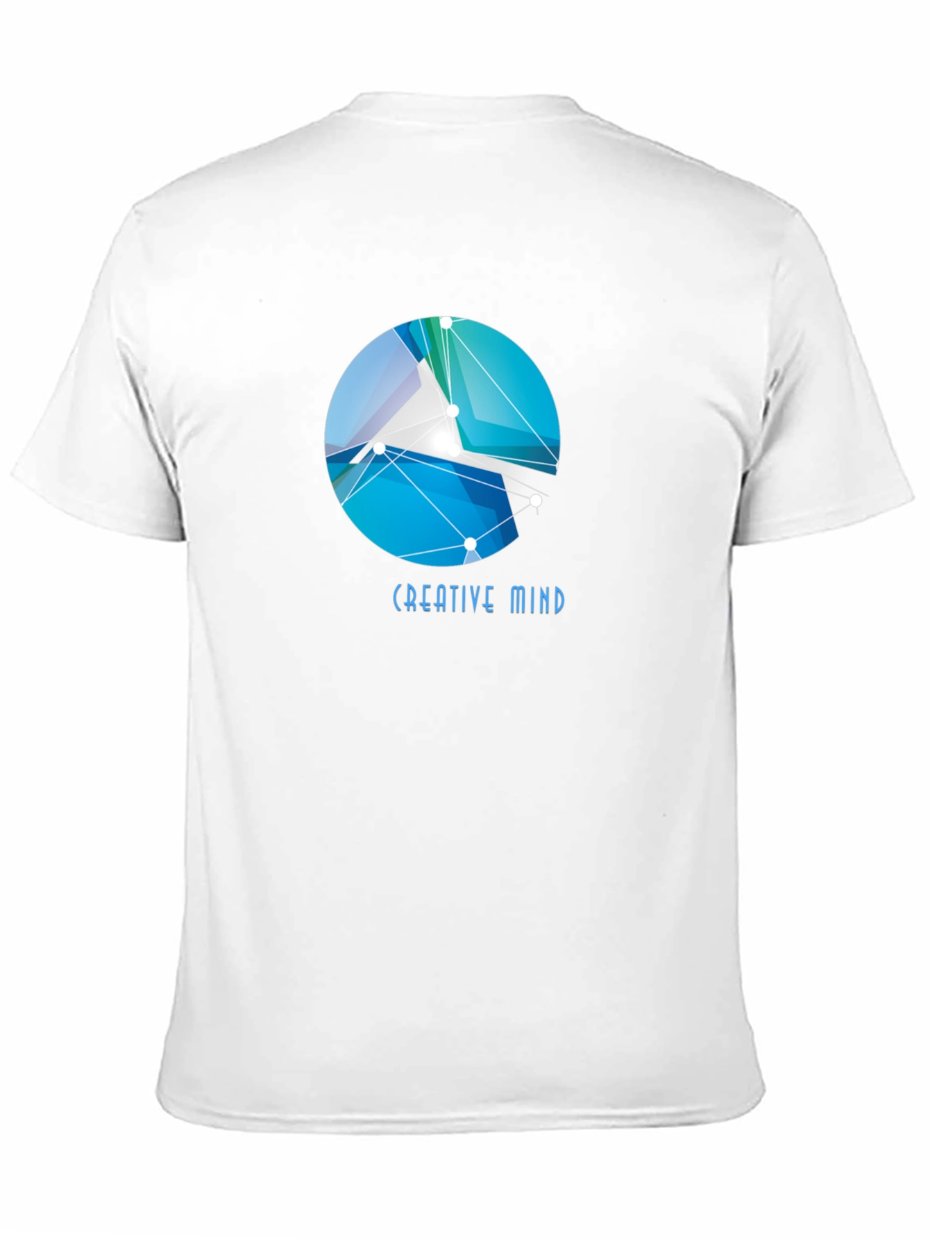 Creative Mind Graphic Tee - Abstract Design