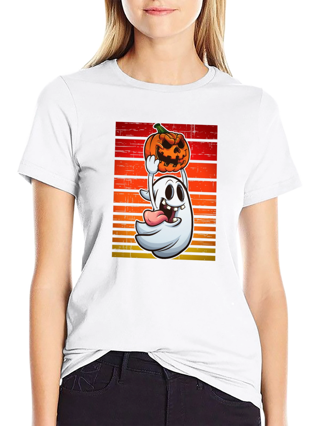 Ghost Pumpkin Graphic Tee