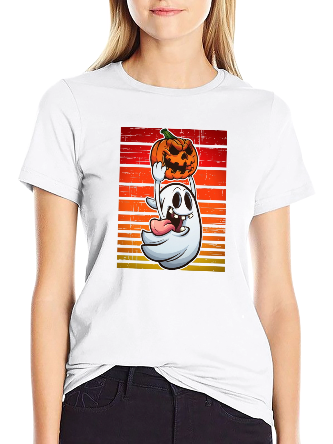 Ghost Pumpkin Graphic Tee