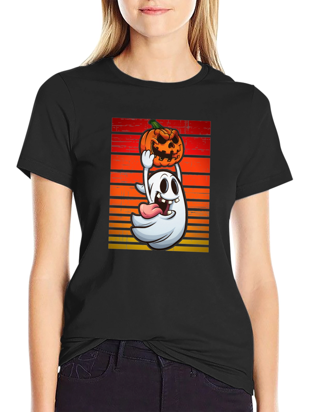 Ghost Pumpkin Graphic Tee