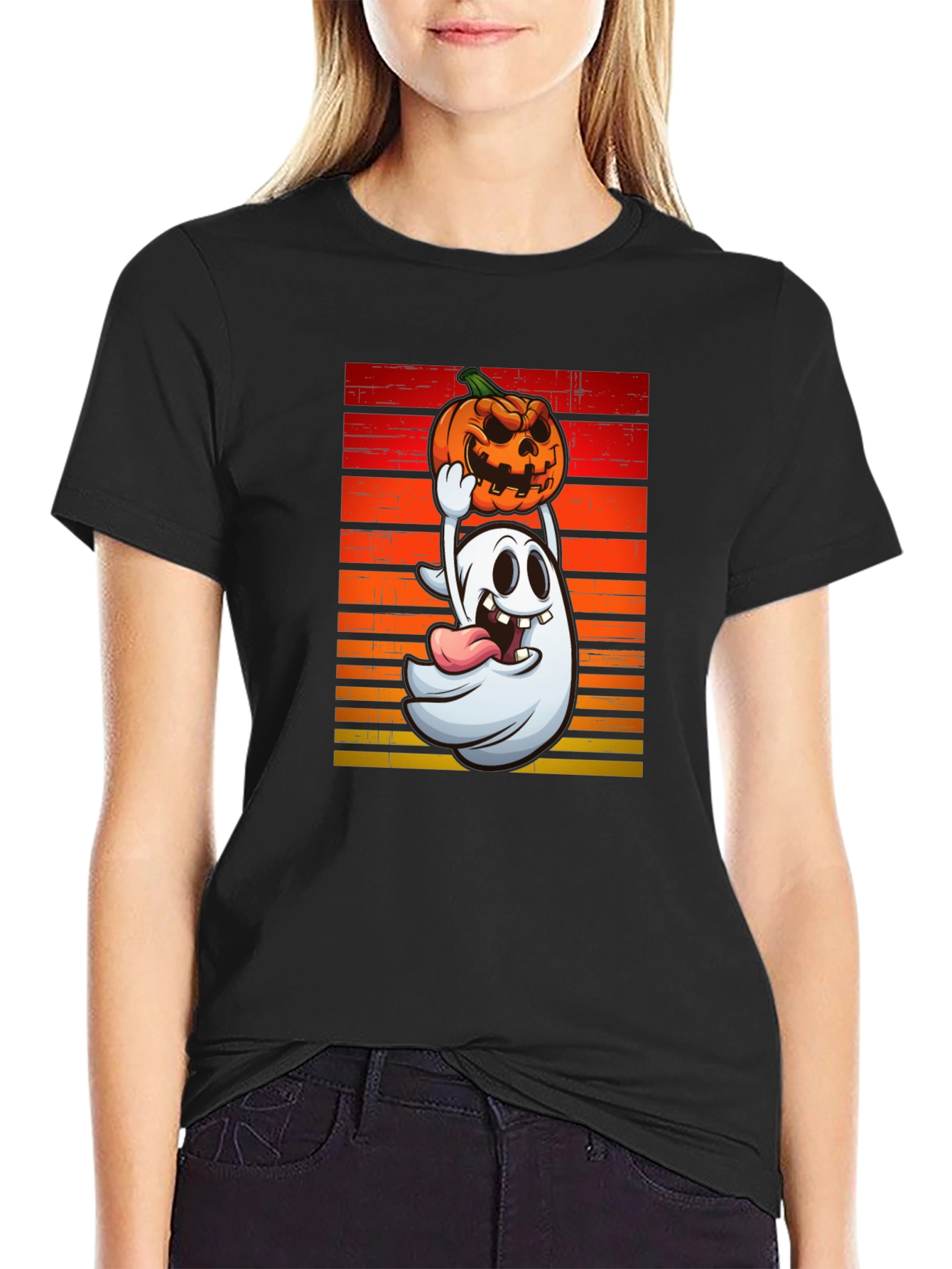 Ghost Pumpkin Graphic Tee