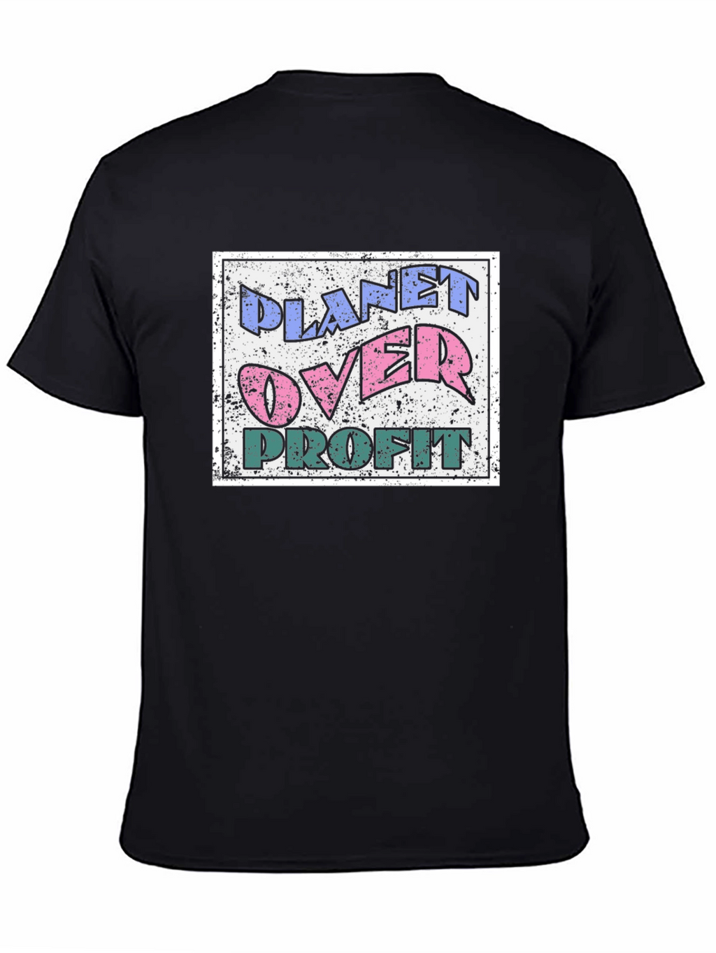 Planet Over Profit Graphic T-Shirt - Eco-Friendly