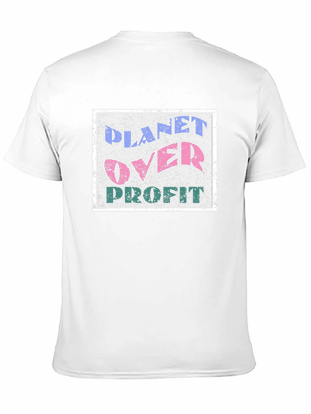 Planet Over Profit Graphic T-Shirt - Eco-Friendly