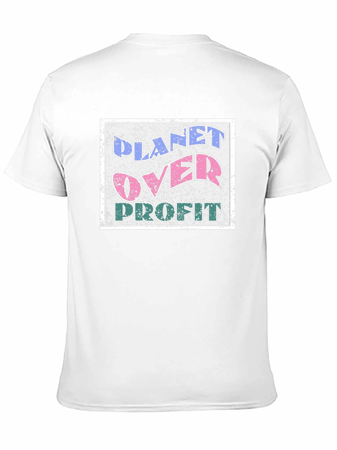 Planet Over Profit Graphic T-Shirt - Eco-Friendly