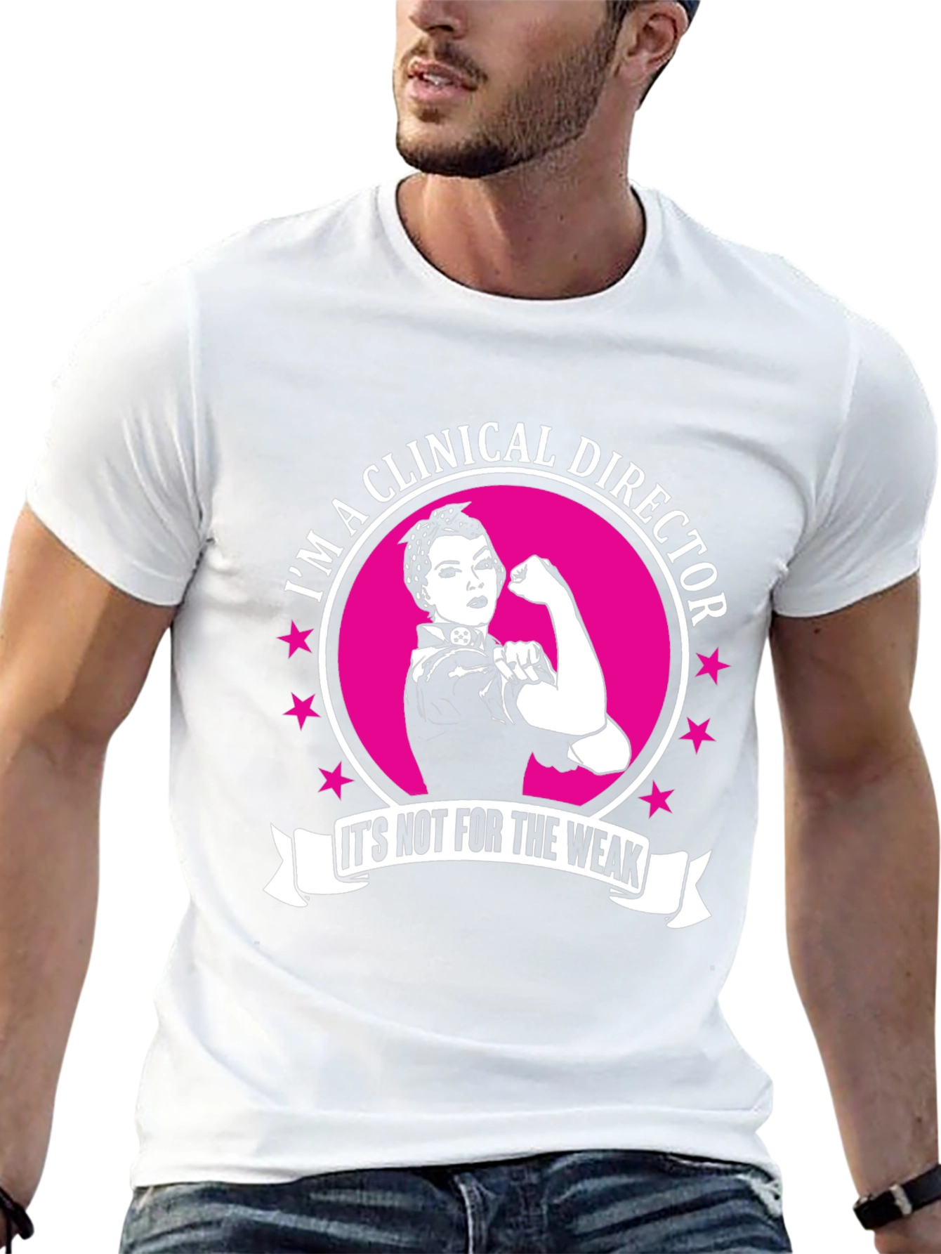Clinical Director T-Shirt - Strong Woman Design
