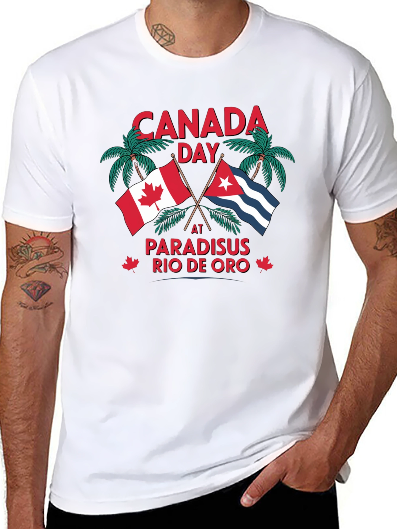 Canada Day Paradisus Rio de Oro T-Shirt