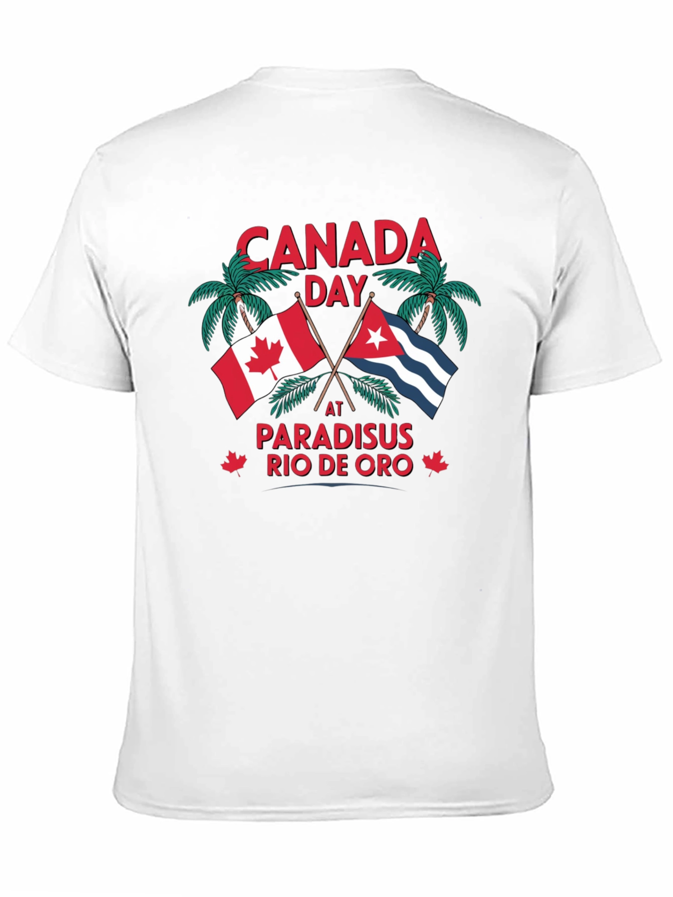Canada Day Paradisus Rio de Oro T-Shirt