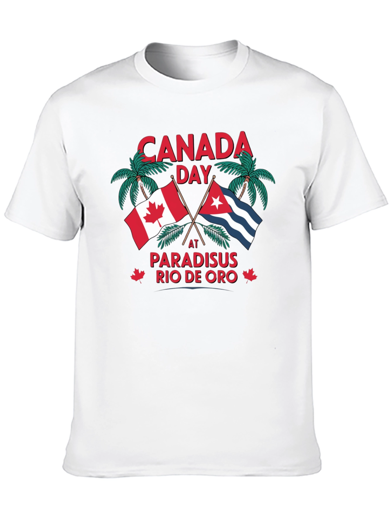 Canada Day Paradisus Rio de Oro T-Shirt