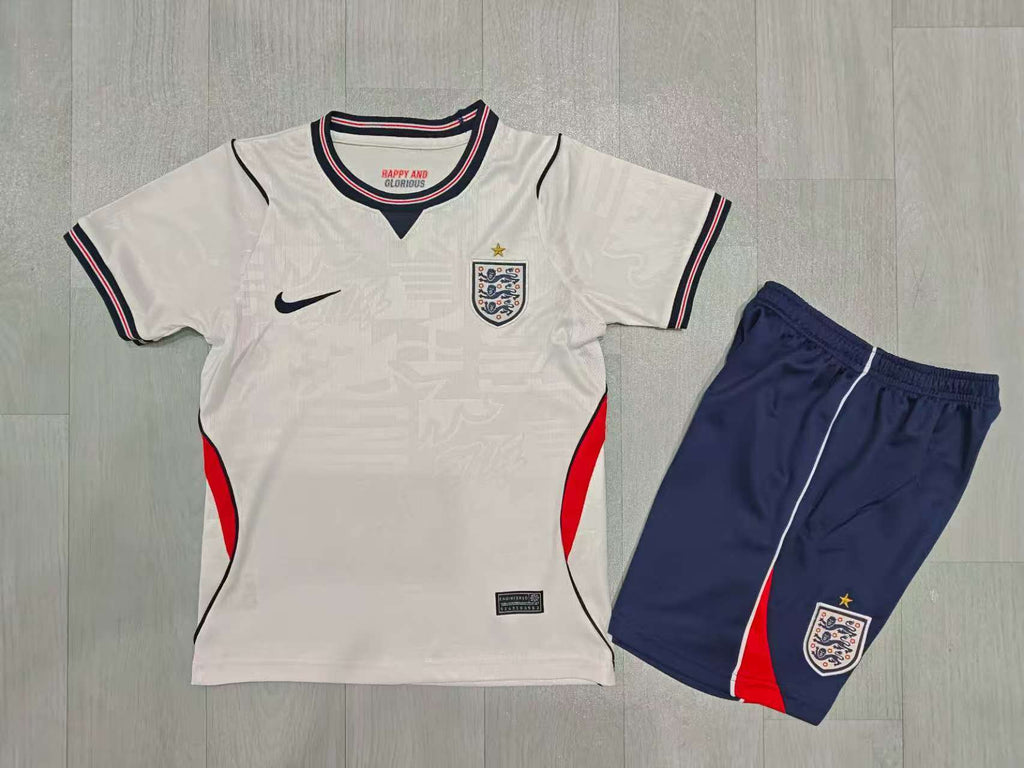 KIDS England  Kit – White  Pattern