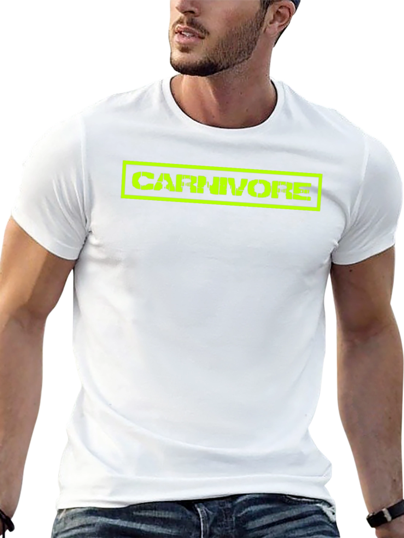 Carnivore Graphic Tee - Black Edgy Style