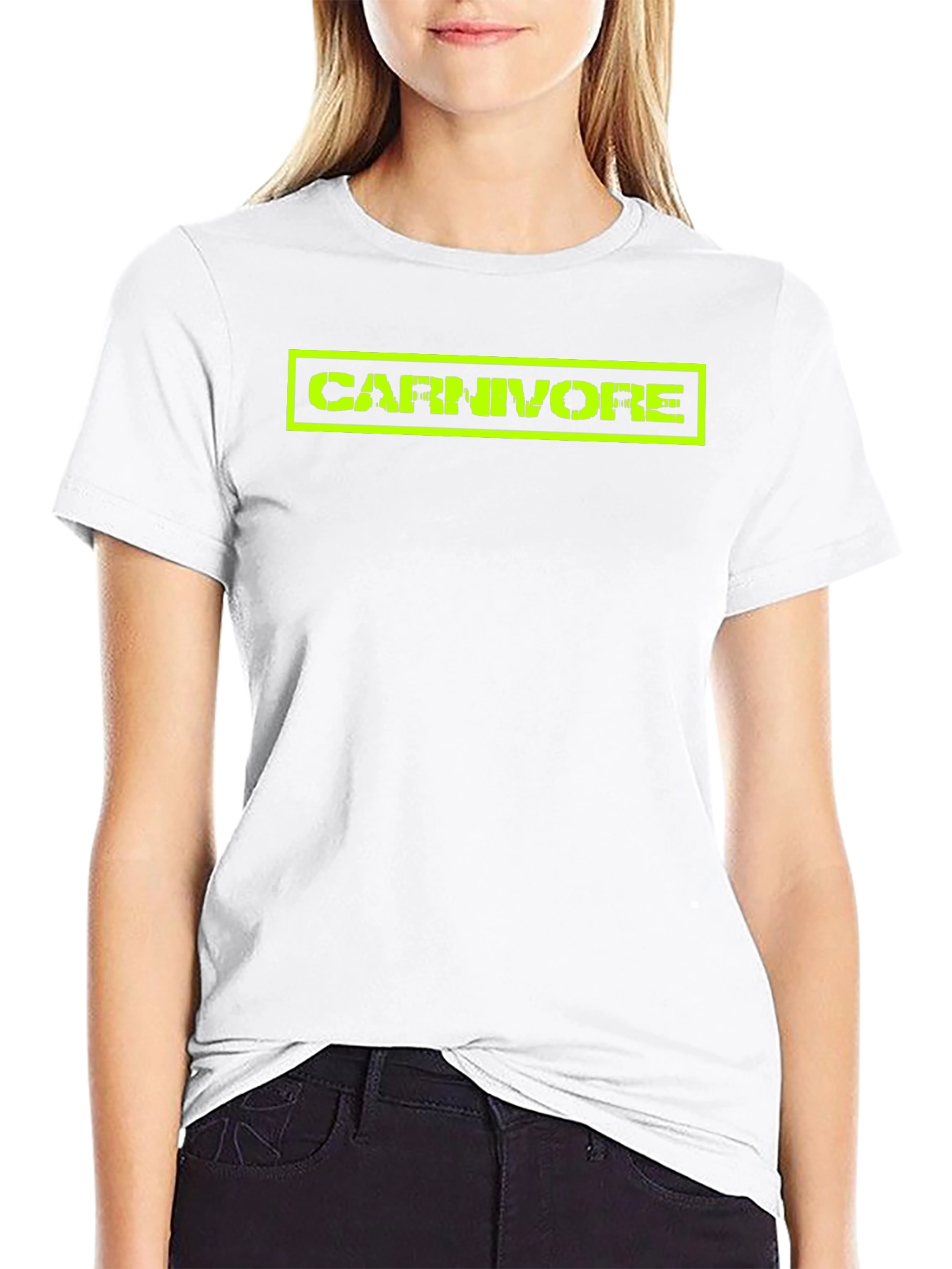 Carnivore Graphic Tee - Black Edgy Style