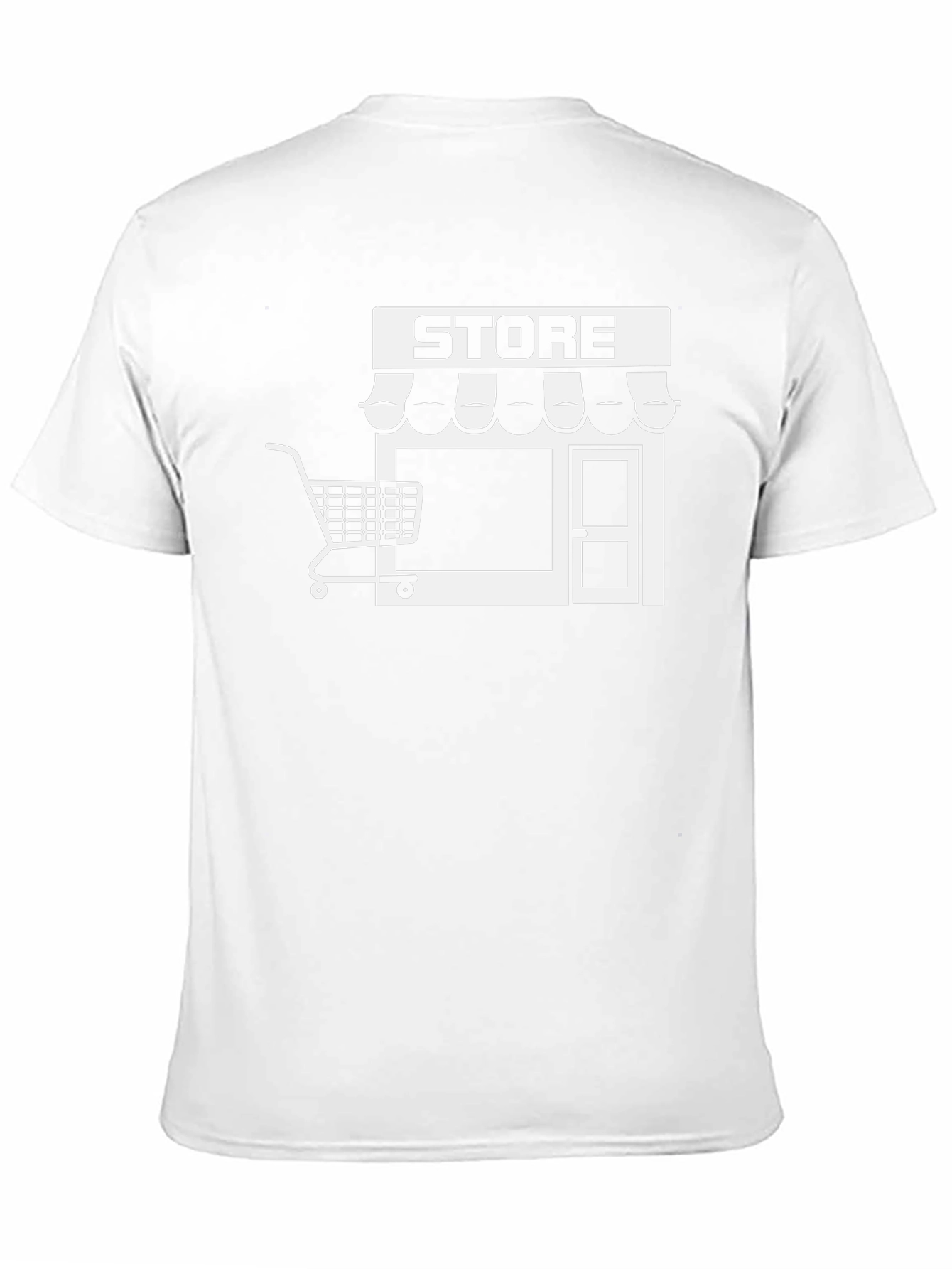Storefront Graphic Tee - Black Cotton Blend