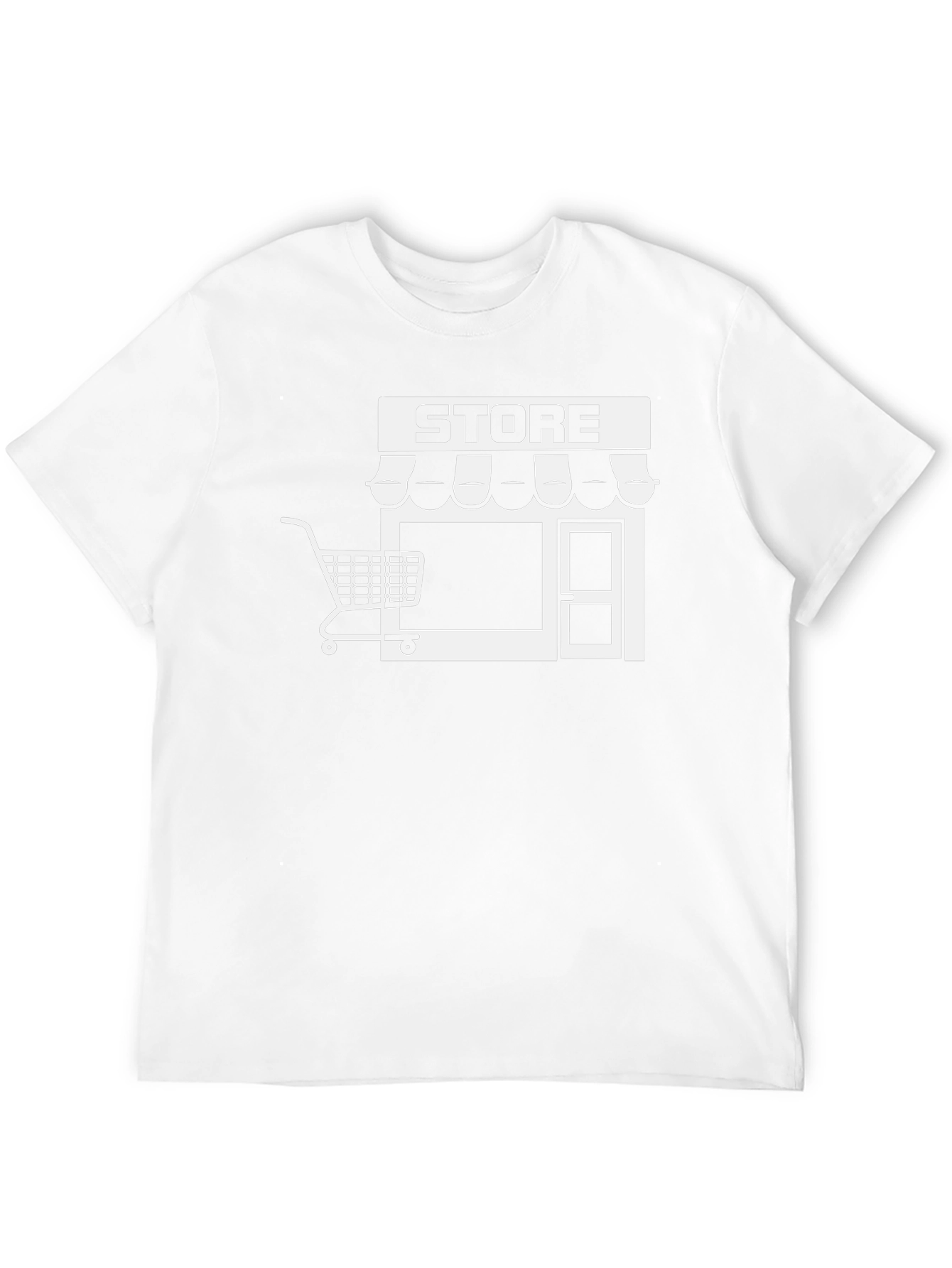 Storefront Graphic Tee - Black Cotton Blend