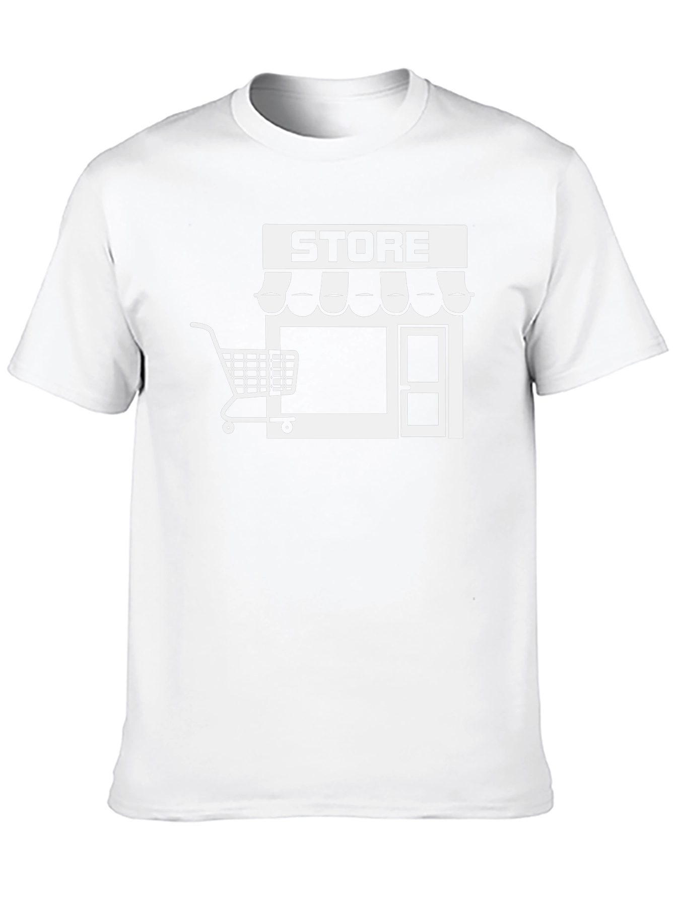 Storefront Graphic Tee - Black Cotton Blend
