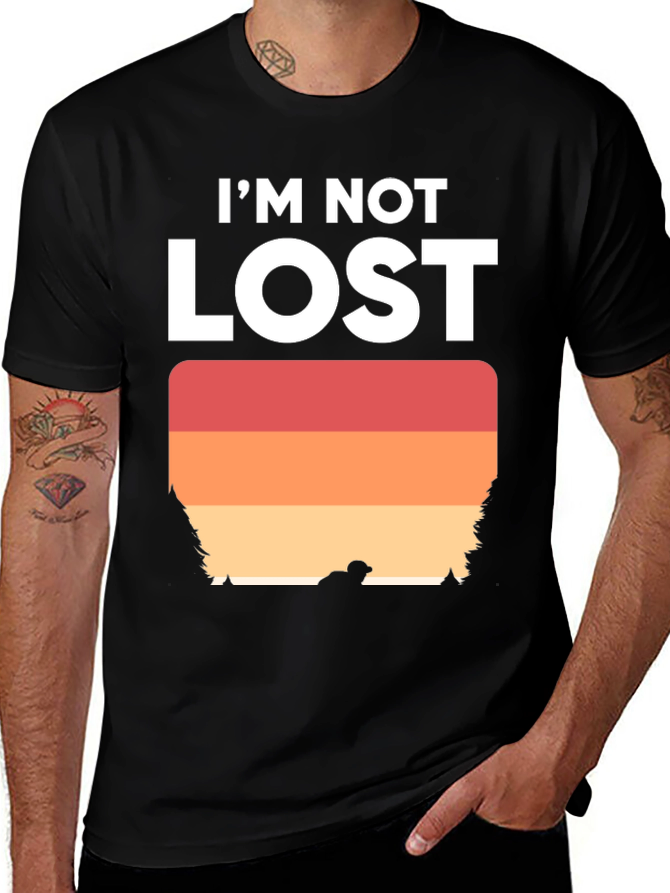 Im Not Lost Graphic Tee - Adventure Shirt