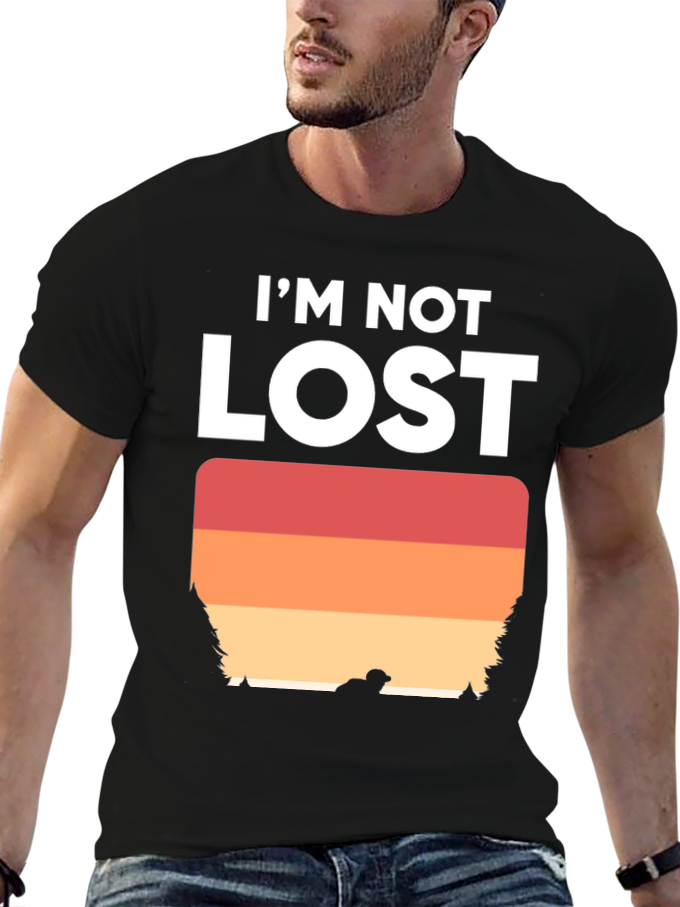 Im Not Lost Graphic Tee - Adventure Shirt