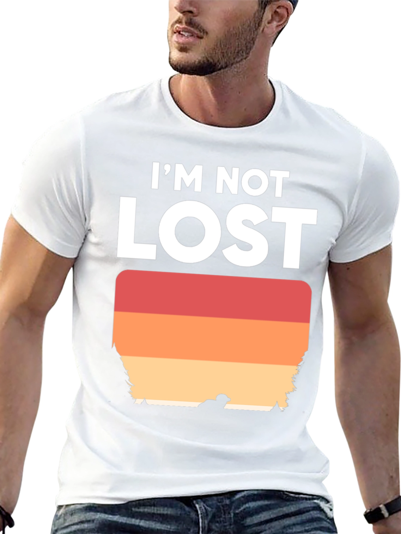 Im Not Lost Graphic Tee - Adventure Shirt