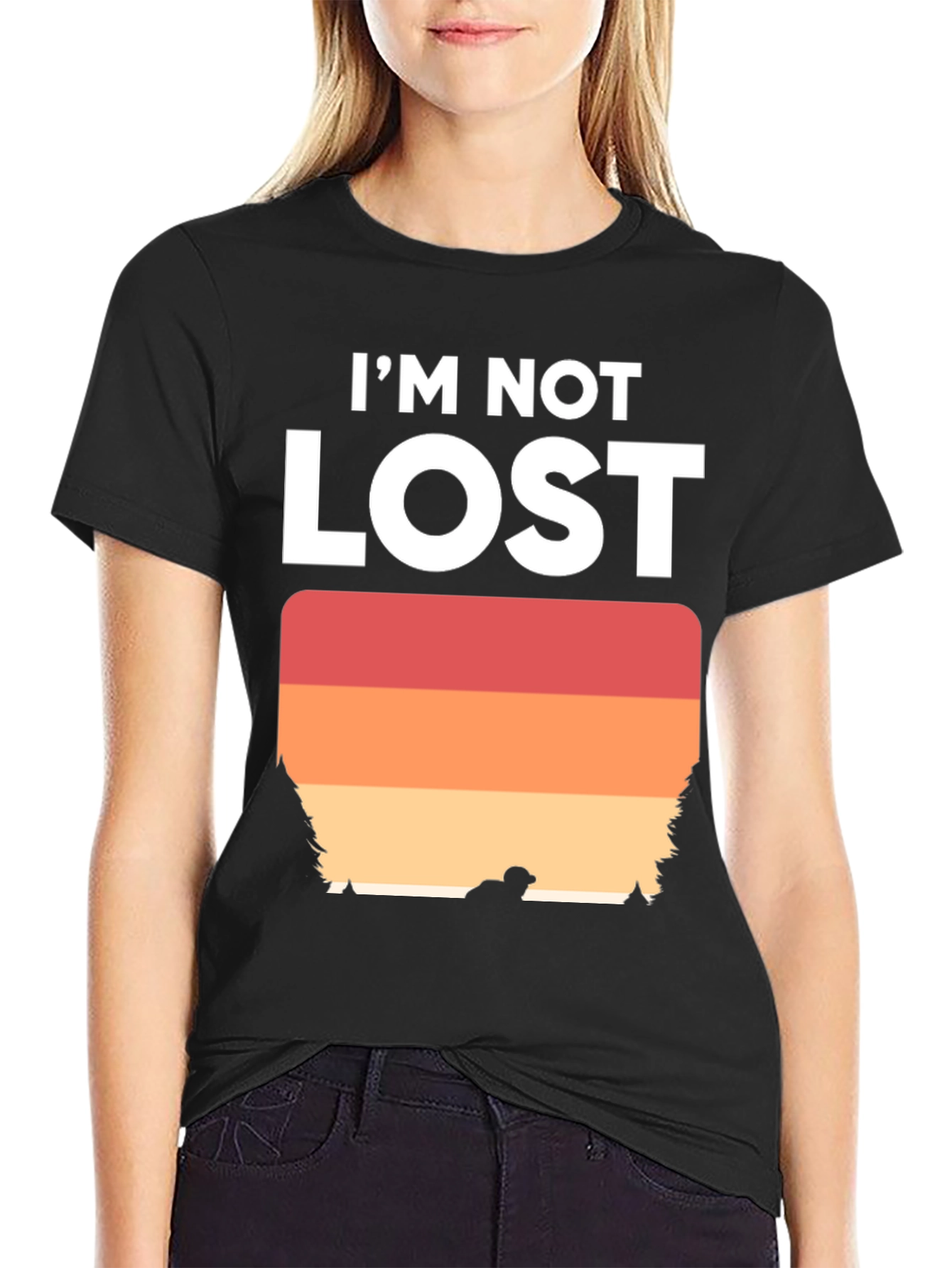 Im Not Lost Graphic Tee - Adventure Shirt