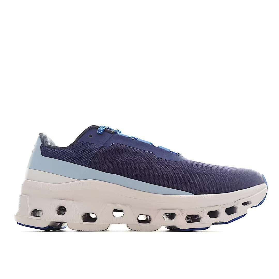 On Running Cloudmonster Sneakers Dark Blue | White