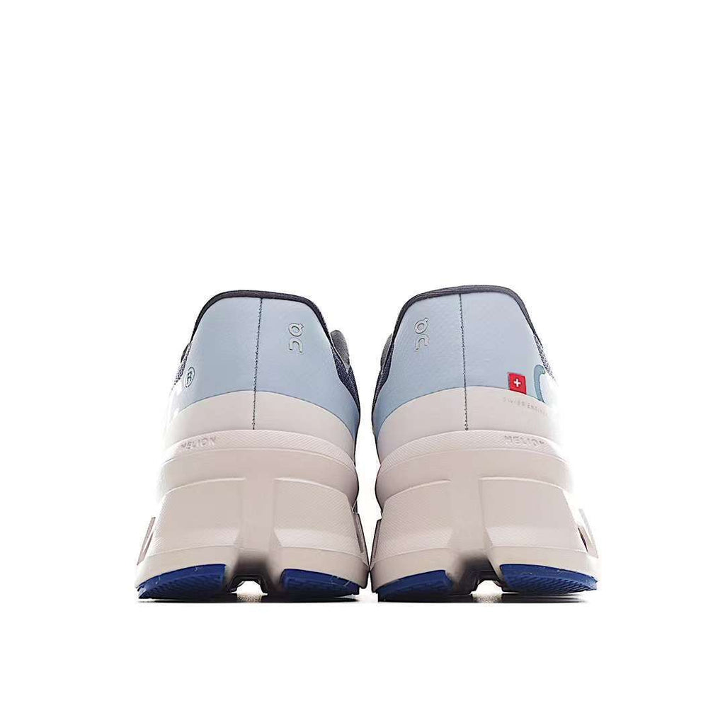 On Running Cloudmonster Sneakers Dark Blue | White