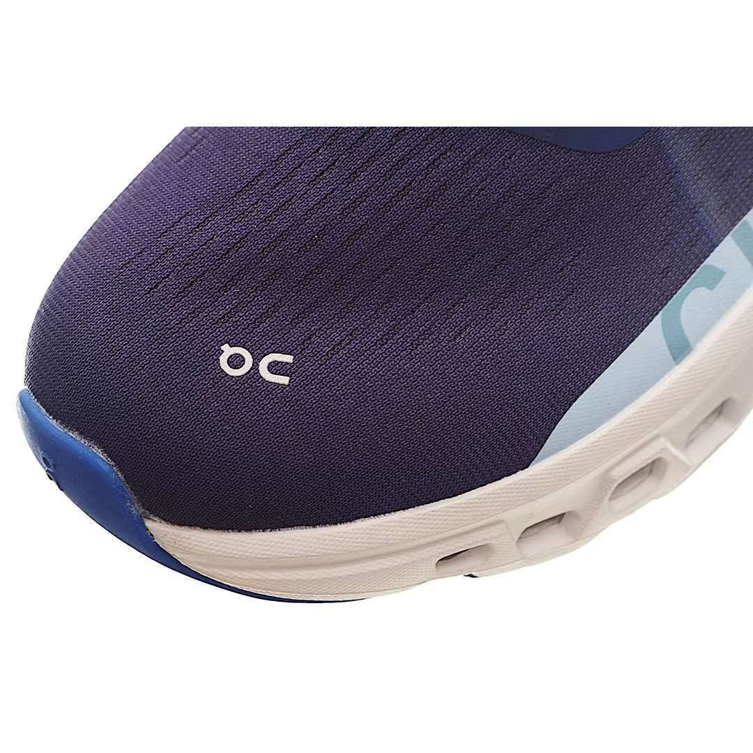 On Running Cloudmonster Sneakers Dark Blue | White