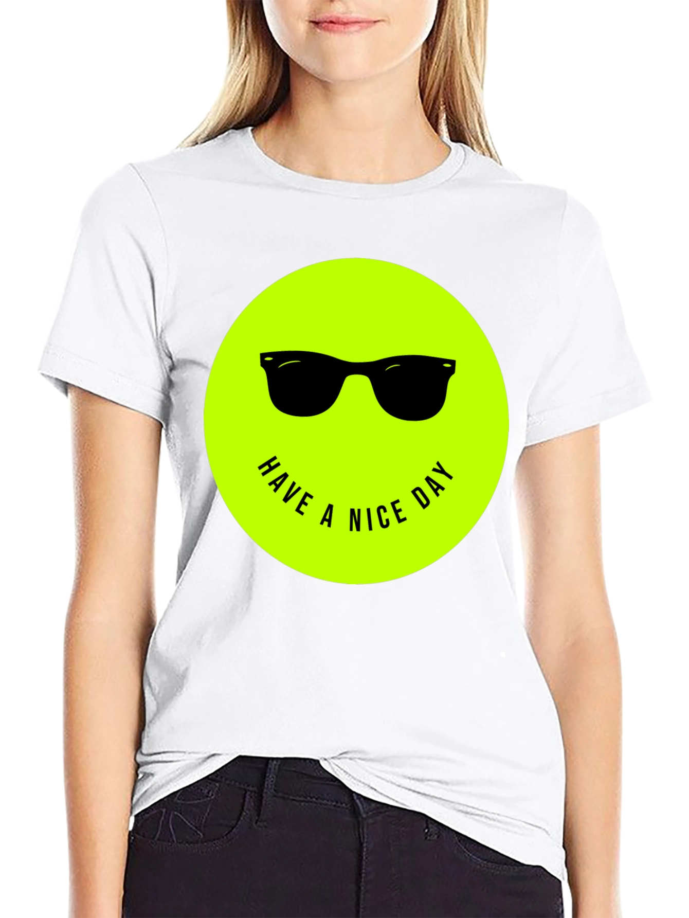 Cool Smiley Face T-Shirt - Have a Nice Day!