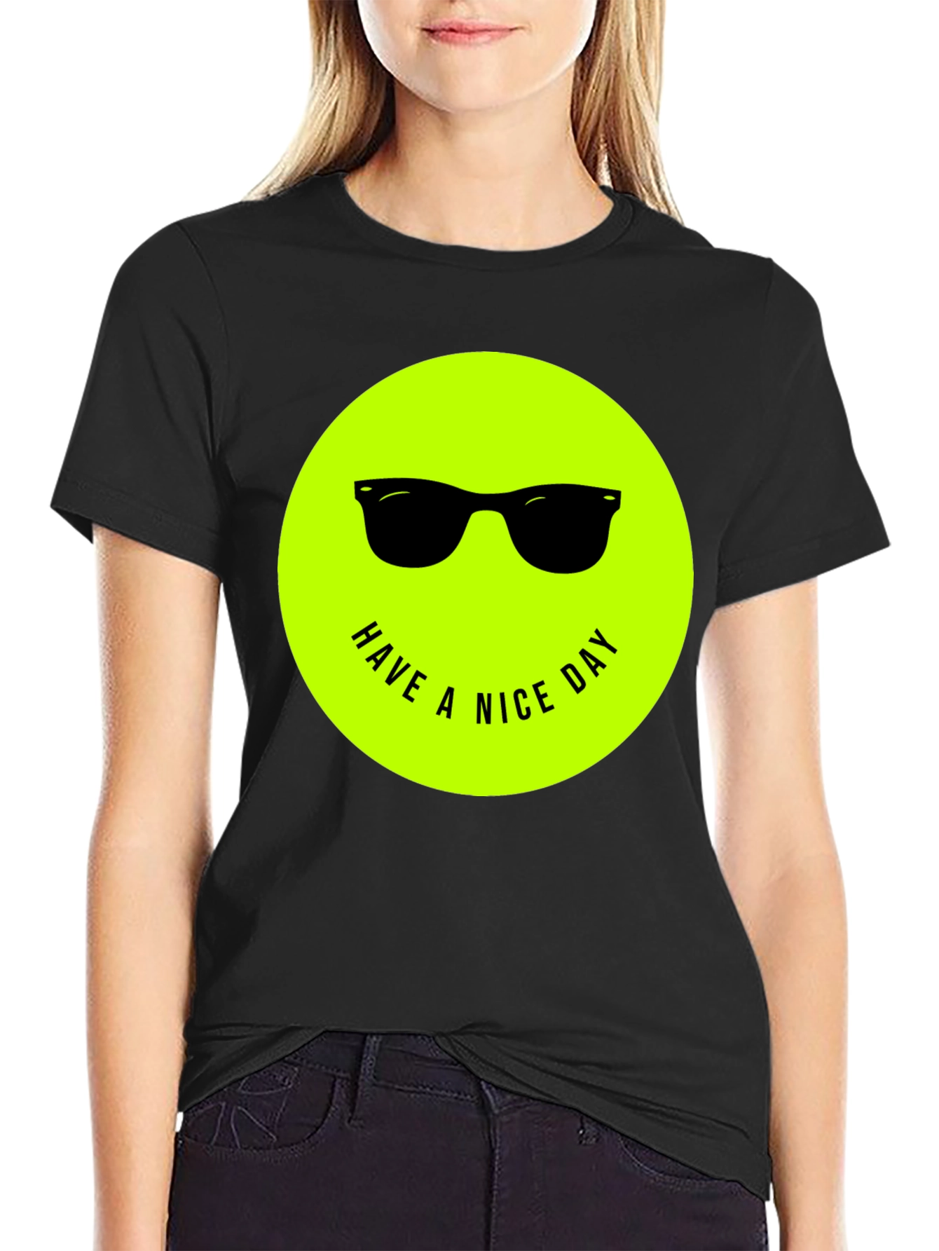 Cool Smiley Face T-Shirt - Have a Nice Day!