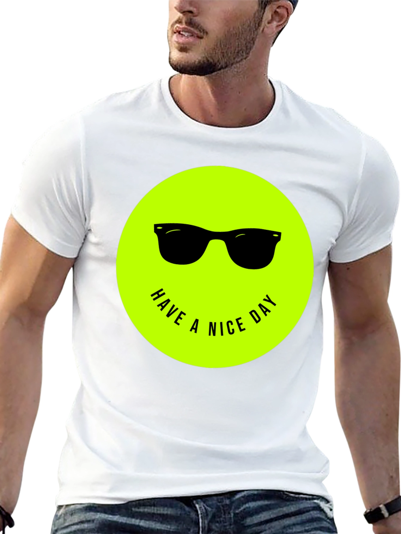 Cool Smiley Face T-Shirt - Have a Nice Day!